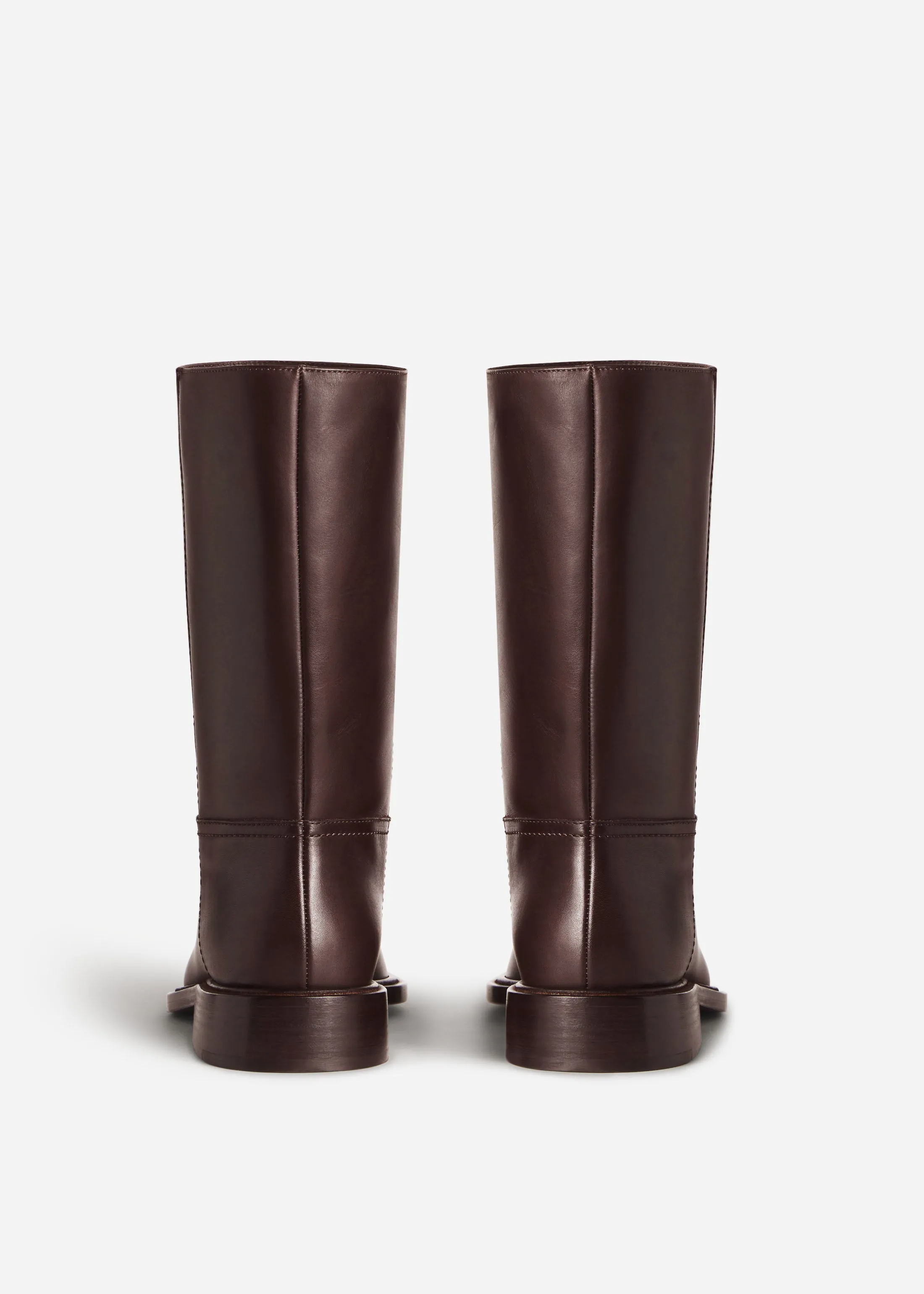 Front Seam Riding Boot - Chocolate sold by CO product image thumbnail 3