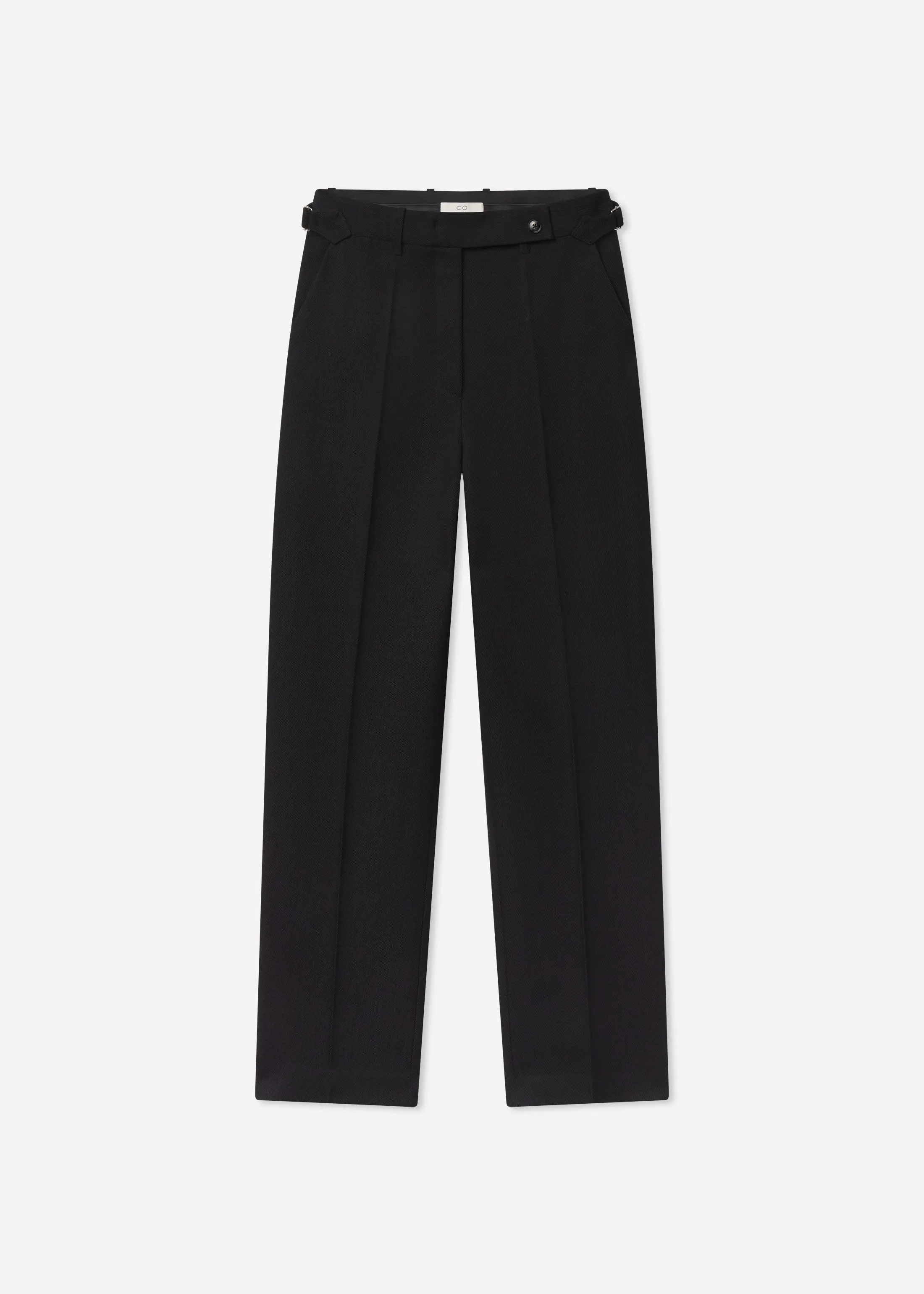 Low Rise Trousers in Wool - Black sold by CO product image thumbnail 5