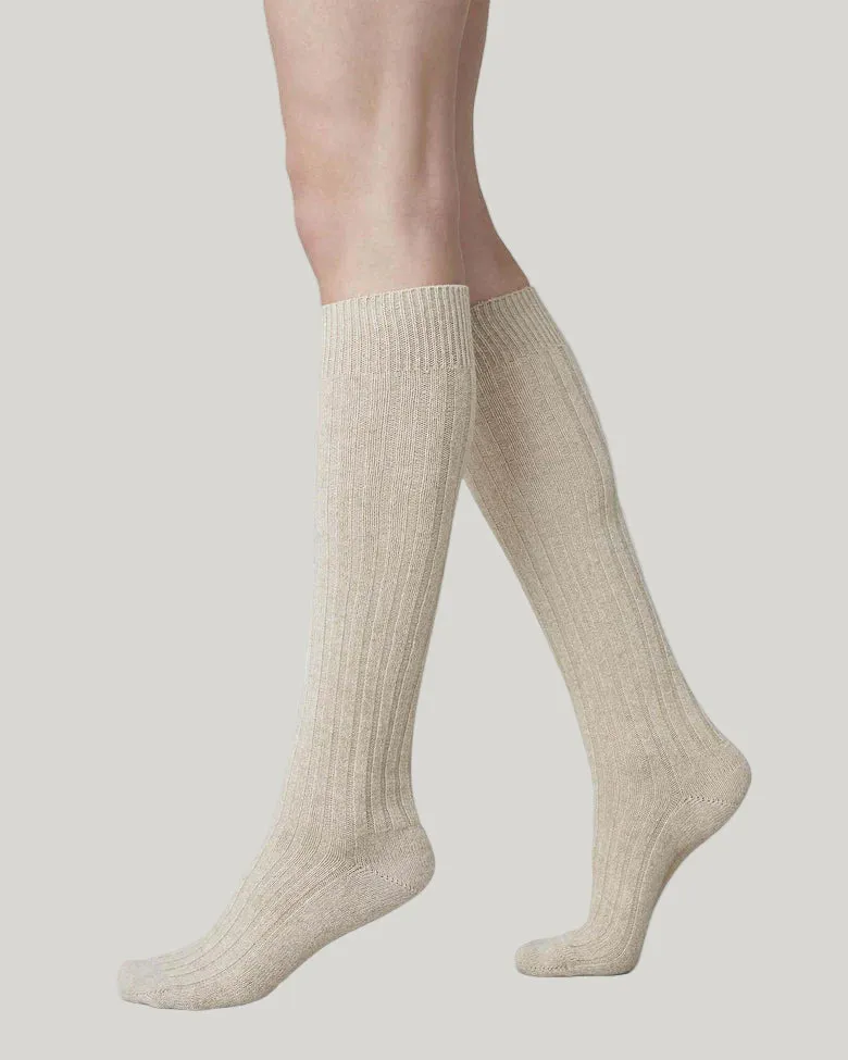 Swedish Stockings 'Bodil' Wool/Cashmere Socks Knee High sold by COCLICO product image thumbnail 2