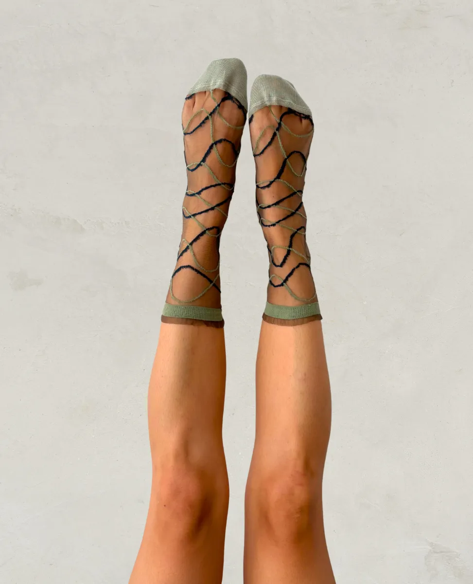 Atelier St Eustache 'Riflessi' Socks sold by COCLICO