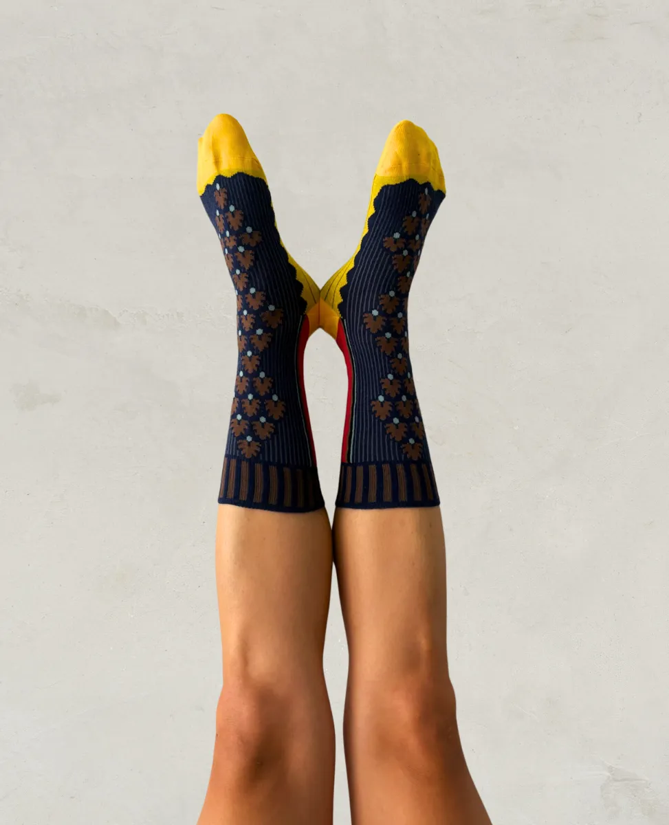 Exquisite J 'Pine Cone' Socks sold by COCLICO