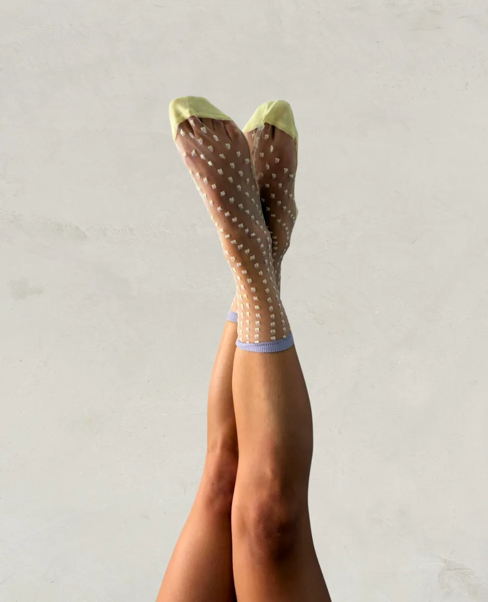 Atelier St Eustache 'Crescent Dunes' Socks sold by COCLICO