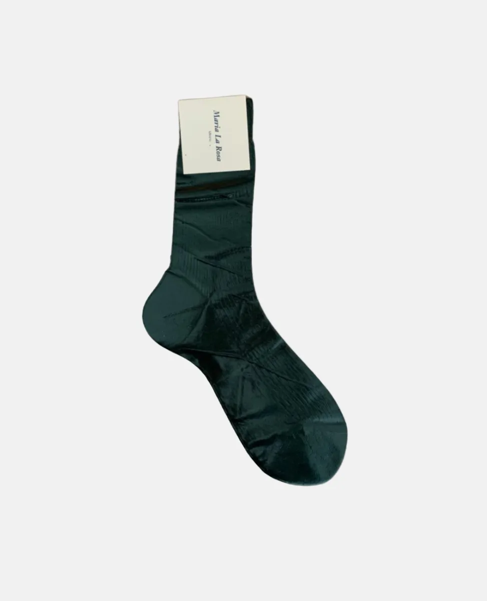 Maria La Rosa Cipresso Metallic Silk Socks sold by COCLICO product image thumbnail 2
