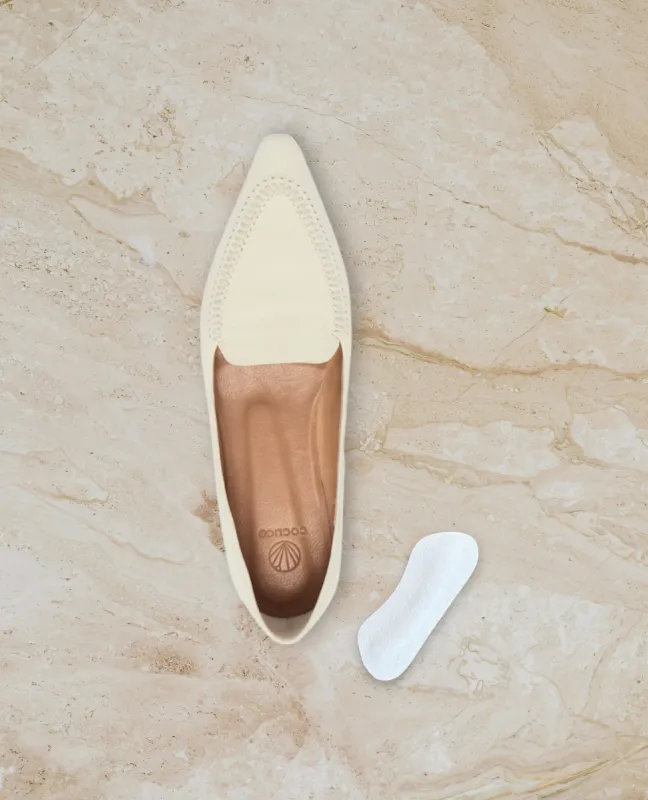 'Stop' Suede Heel Grip Pad sold by COCLICO