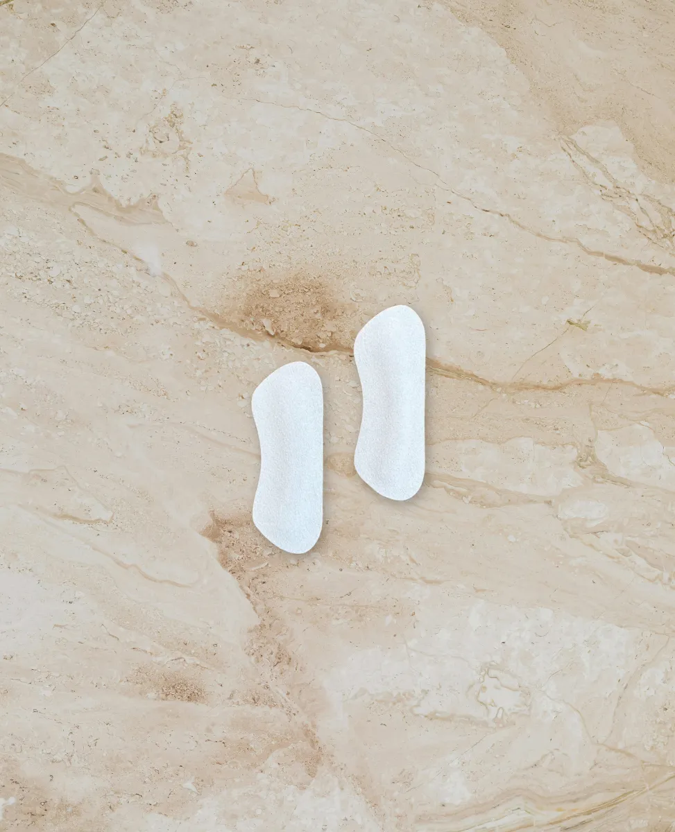 'Stop' Suede Heel Grip Pad sold by COCLICO product image thumbnail 2