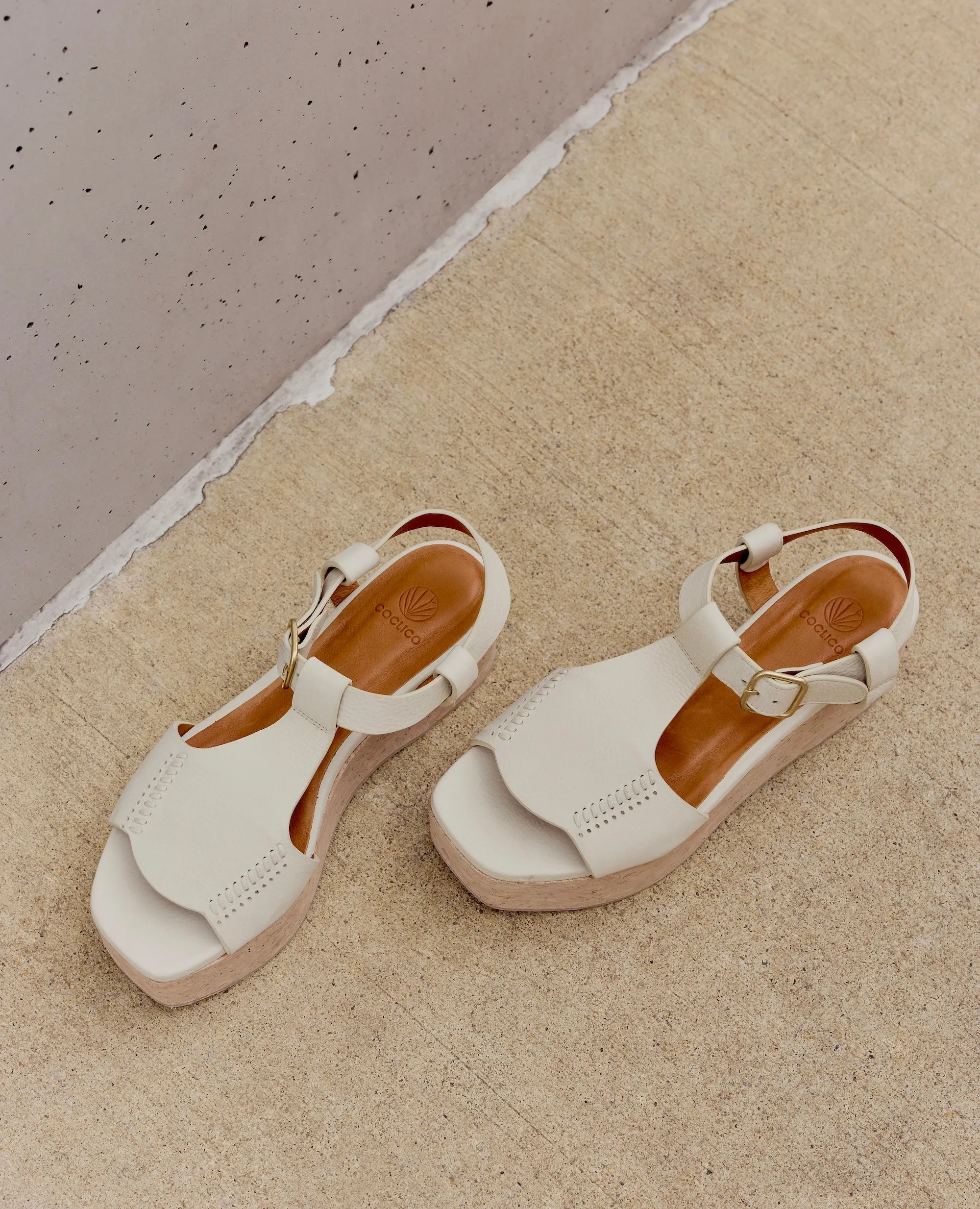 Eilish Wedge Sandal sold by COCLICO product image thumbnail 4