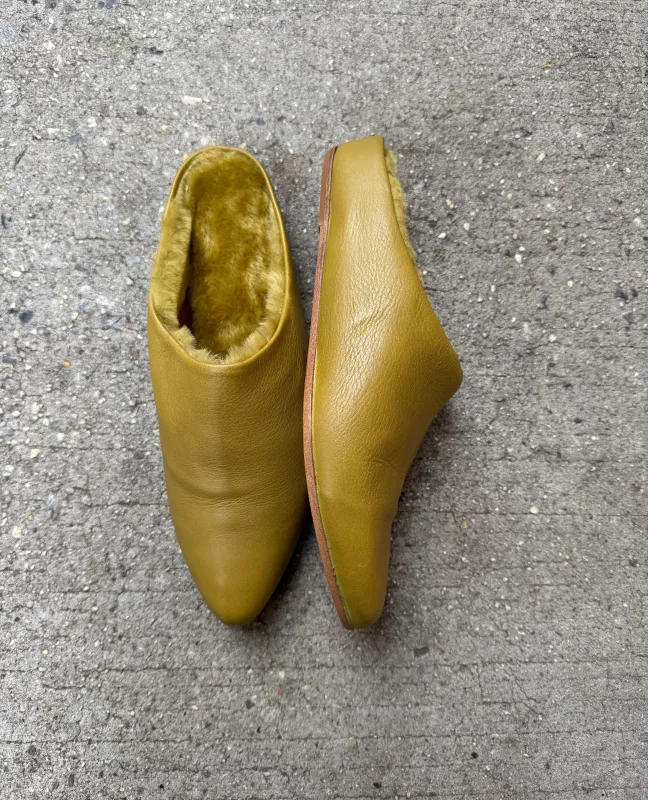 Warehouse Sale - Dia Shearling Slide Torbelino made by COCLICO