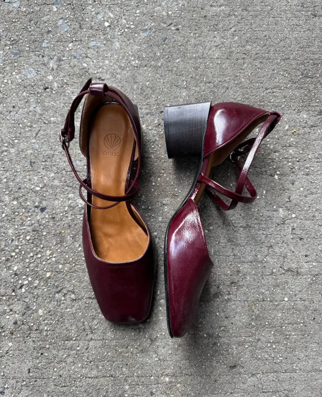 Warehouse Sale -  Isabel Patent Cordovan made by COCLICO