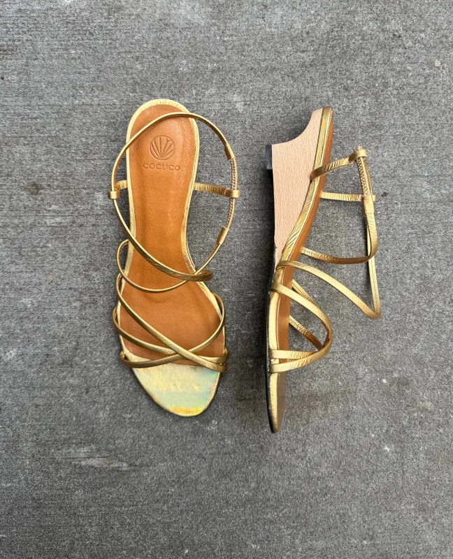 Warehouse Sale - Vain Wedge Iris Iridescent made by COCLICO