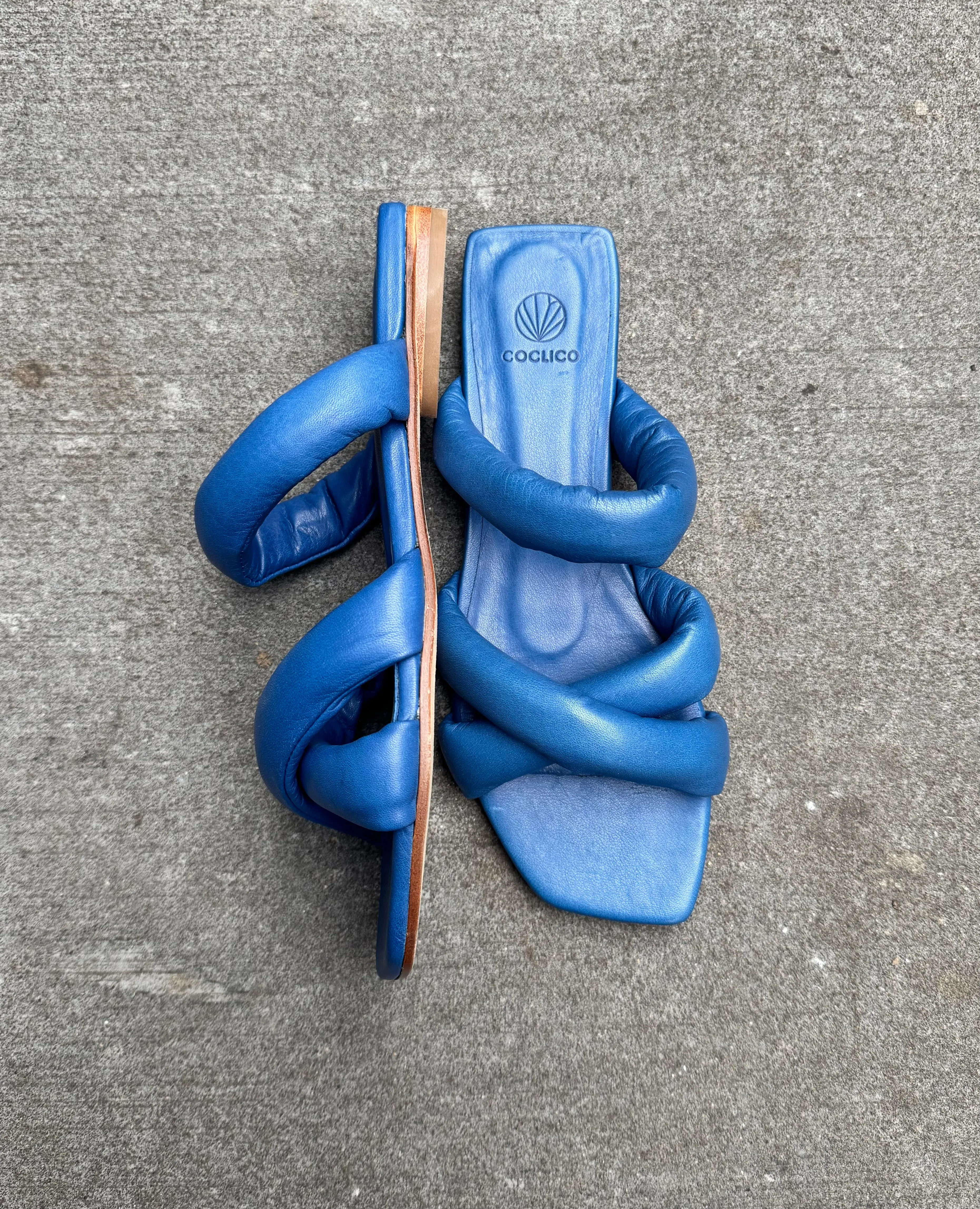 Warehouse Sale - Fanima Sandal Blu Estate sold by COCLICO