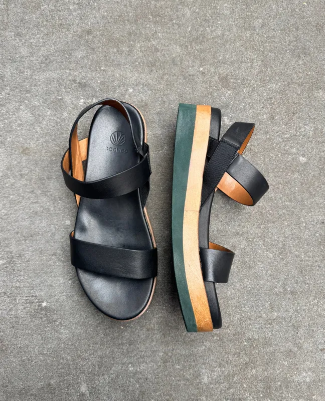 Warehouse Sale -  Dana Wedge Black made by COCLICO