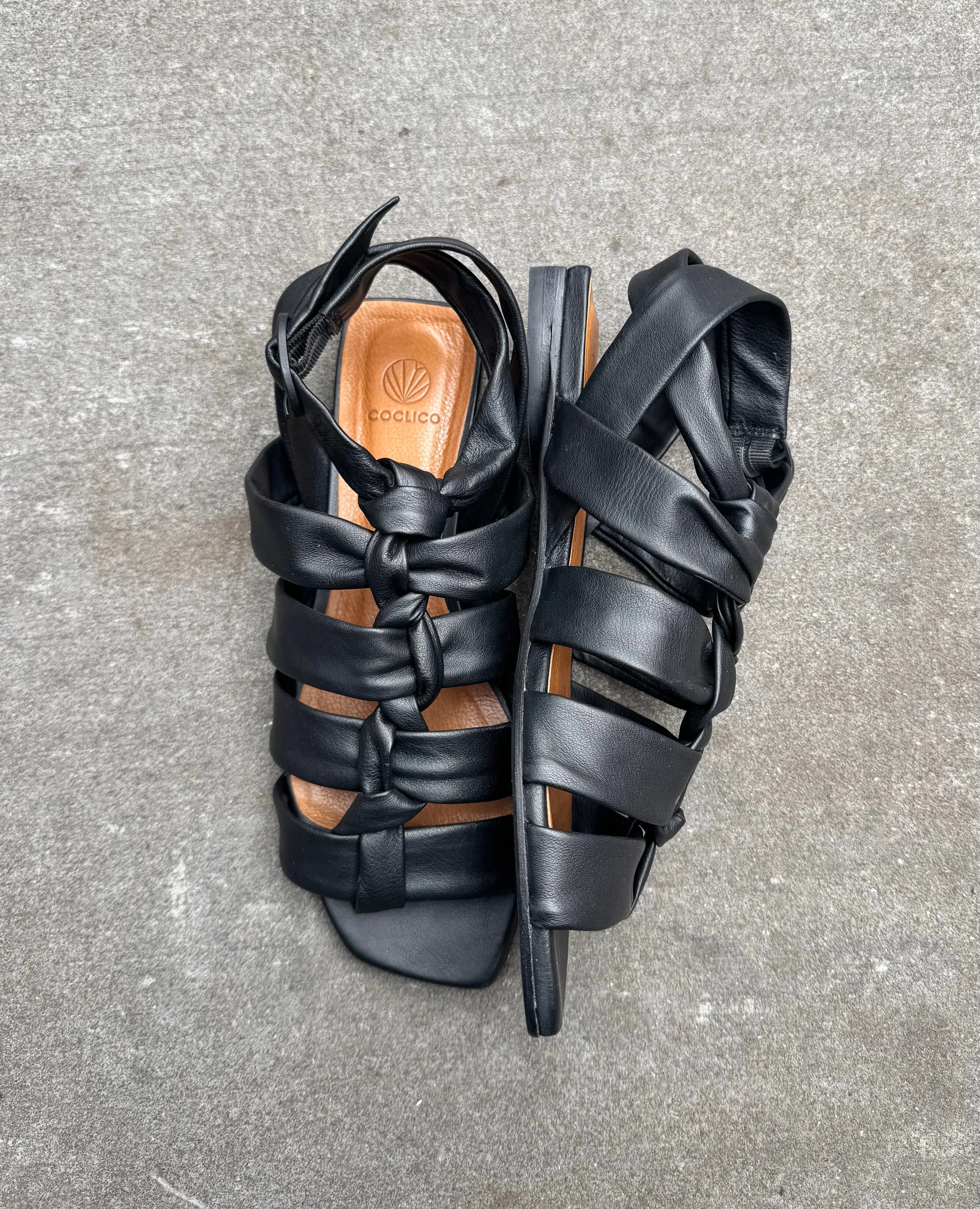 Warehouse Sale - Flair Sandal Black sold by COCLICO