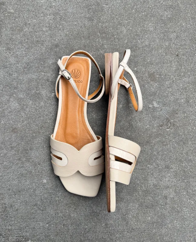 Warehouse Sale - Fair Sandal Latte Macchiato made by COCLICO