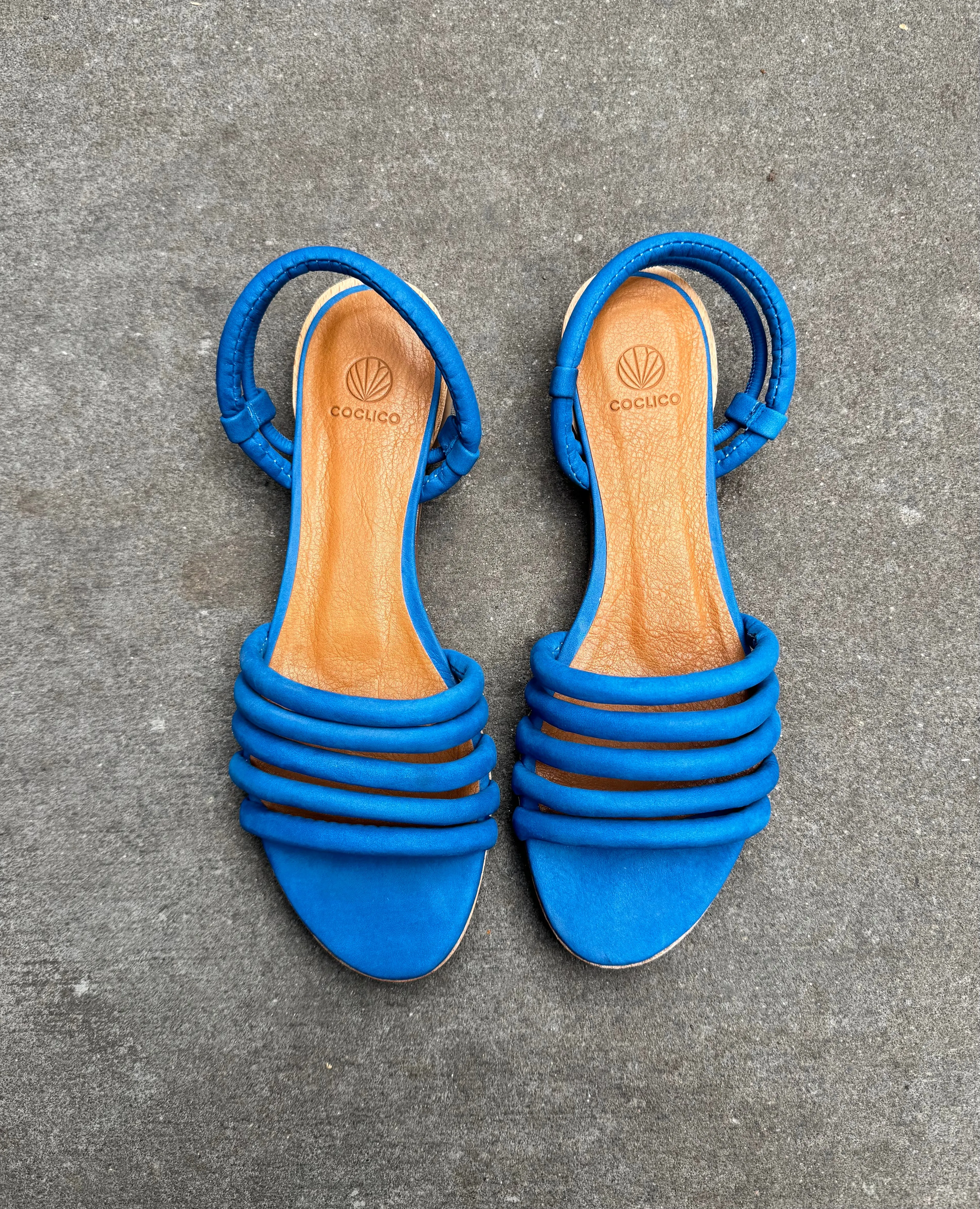 Warehouse Sale - Emma Sandal Blu Reale sold by COCLICO product image thumbnail 2