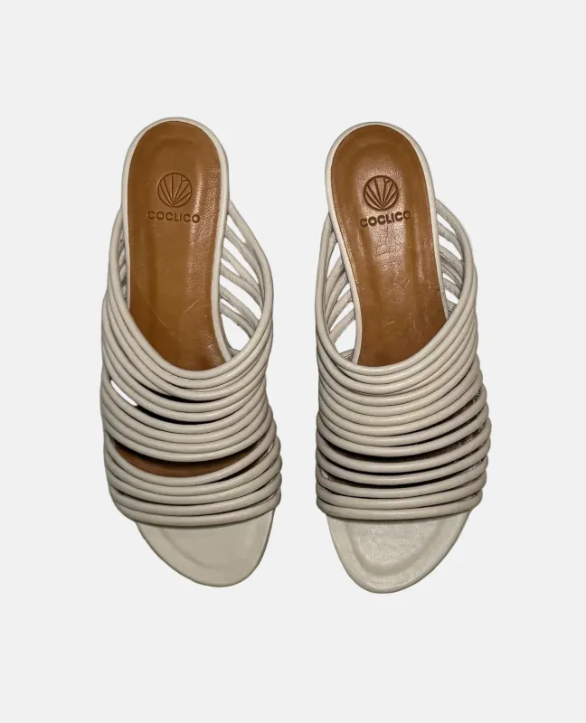 Warehouse Sale -  Anousheh Sandal Greige made by COCLICO