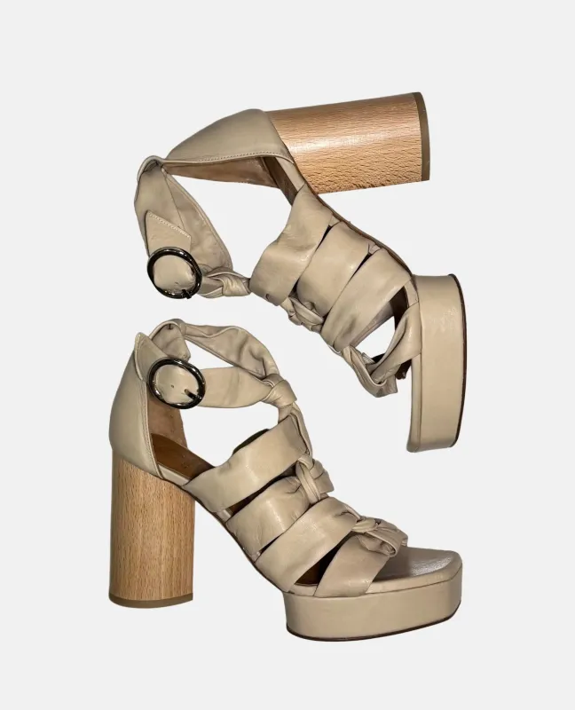 Warehouse Sale -  April Heel Latte made by COCLICO