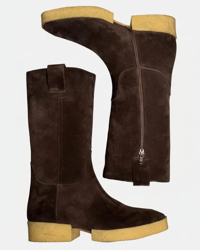 Warehouse Sale - Brave Boot Cafe Brown made by COCLICO