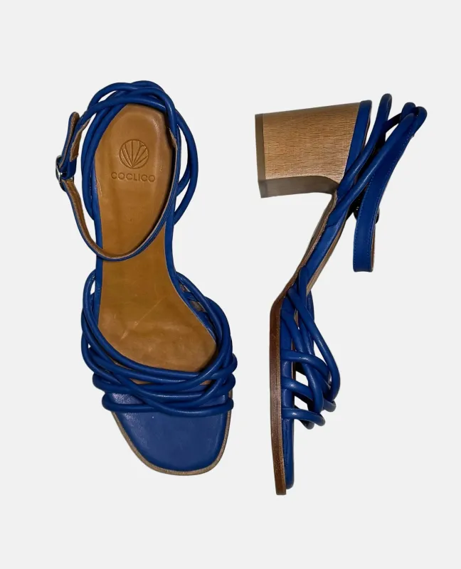 Warehouse Sale -  Babs Heel Blu Estate made by COCLICO