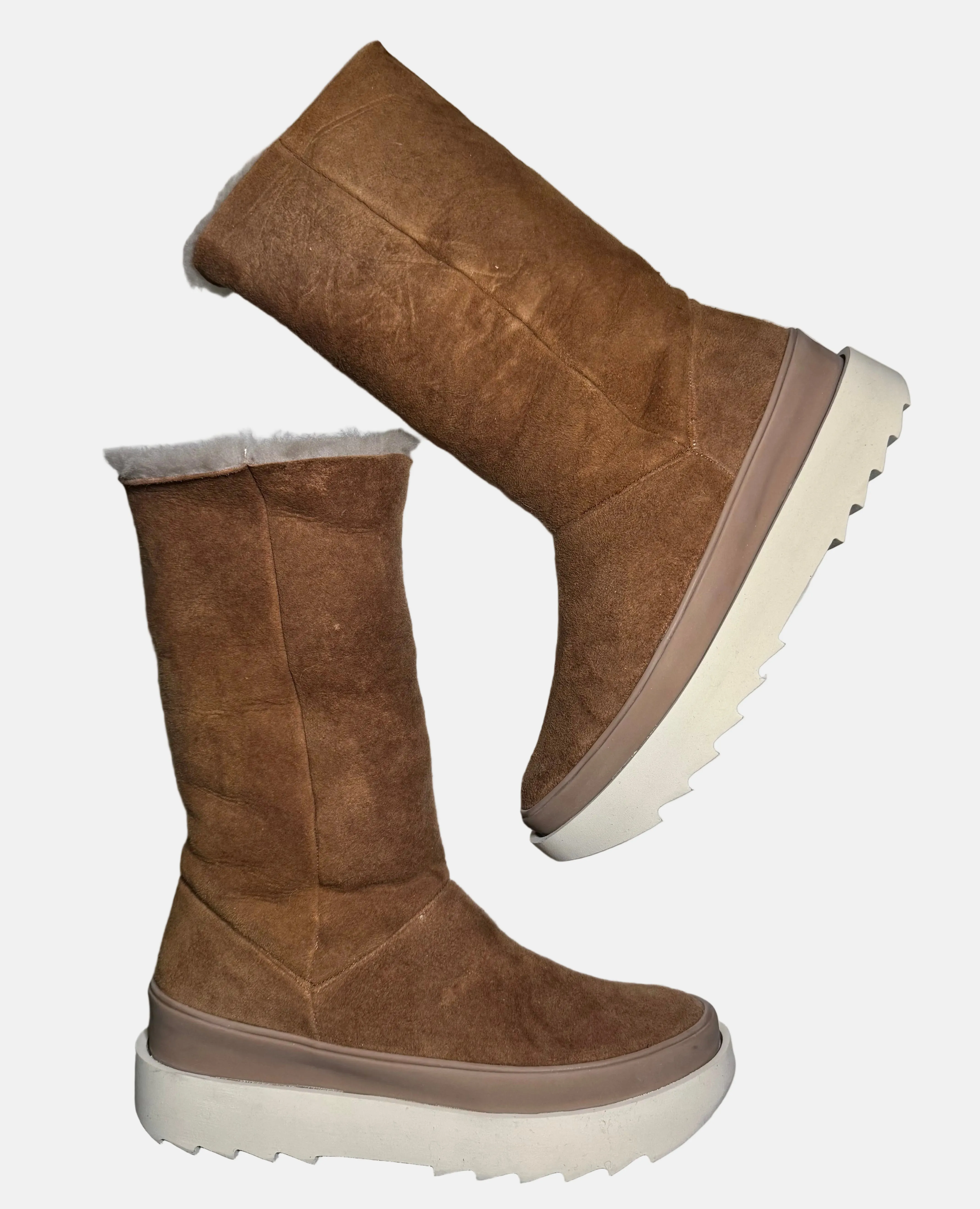 Warehouse Sale - Frankie Shearling Boot Camel sold by COCLICO