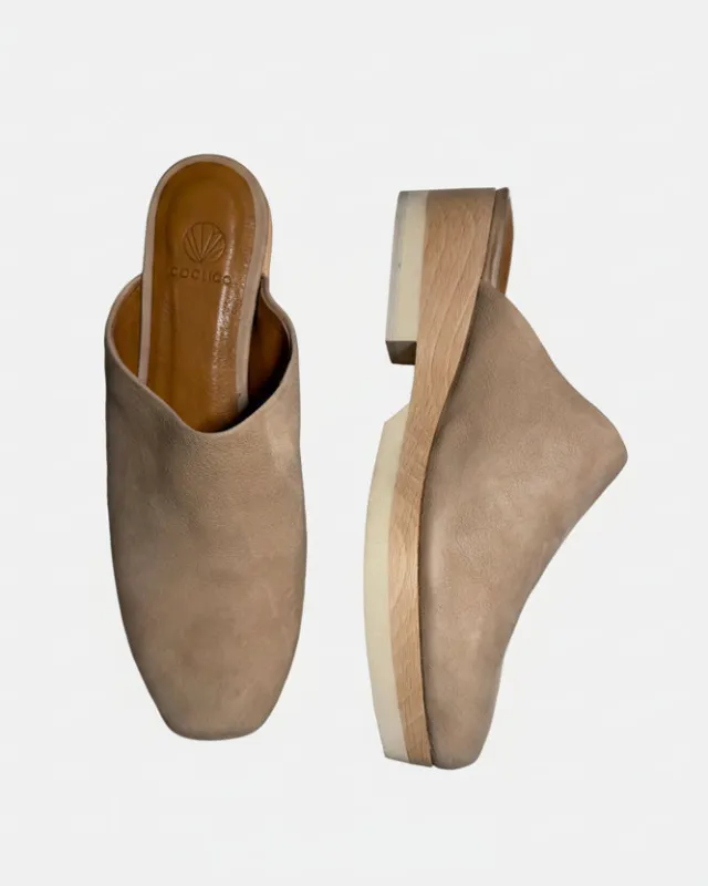 Warehouse Sale - Fig Clog Latte made by COCLICO