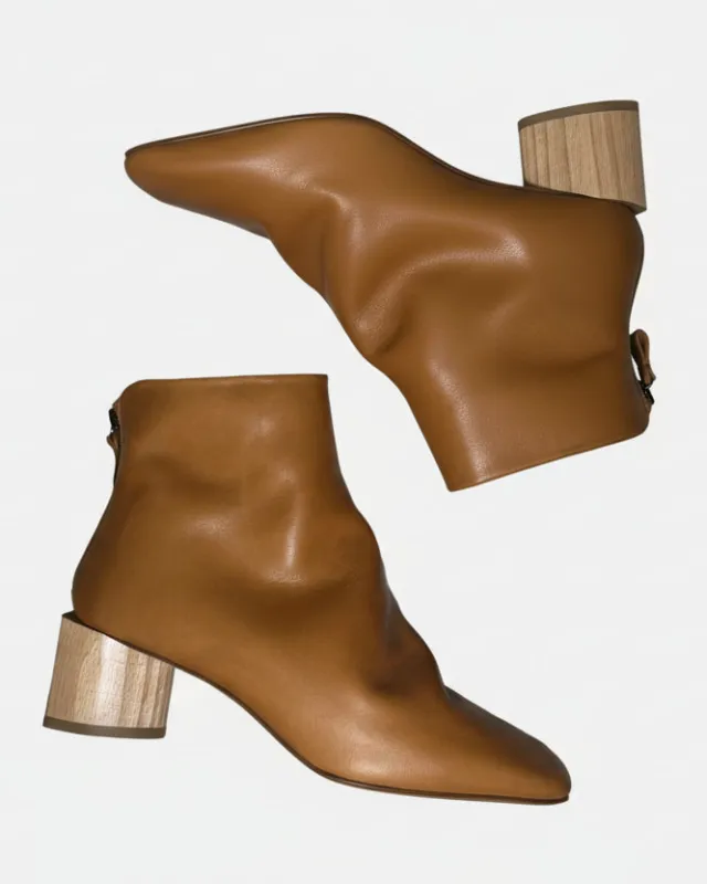 Warehouse Sale - Idian Boot Light Brown made by COCLICO