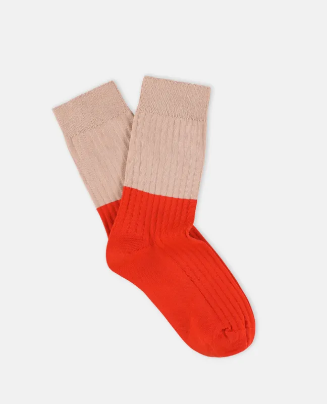 Escuyer Color Block Socks made by COCLICO