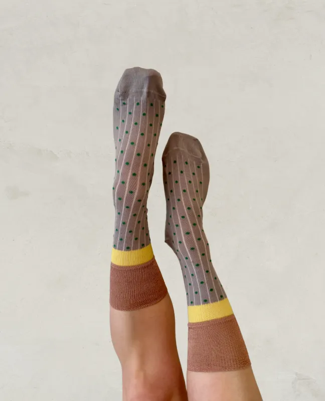 Exquisite J 'Mini-Dots' Socks made by COCLICO