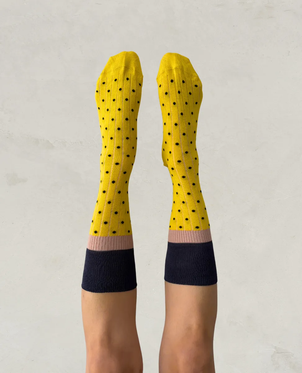 Exquisite J 'Mini-Dots' Socks sold by COCLICO
