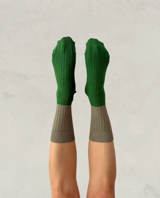 Escuyer Color Block Socks made by COCLICO
