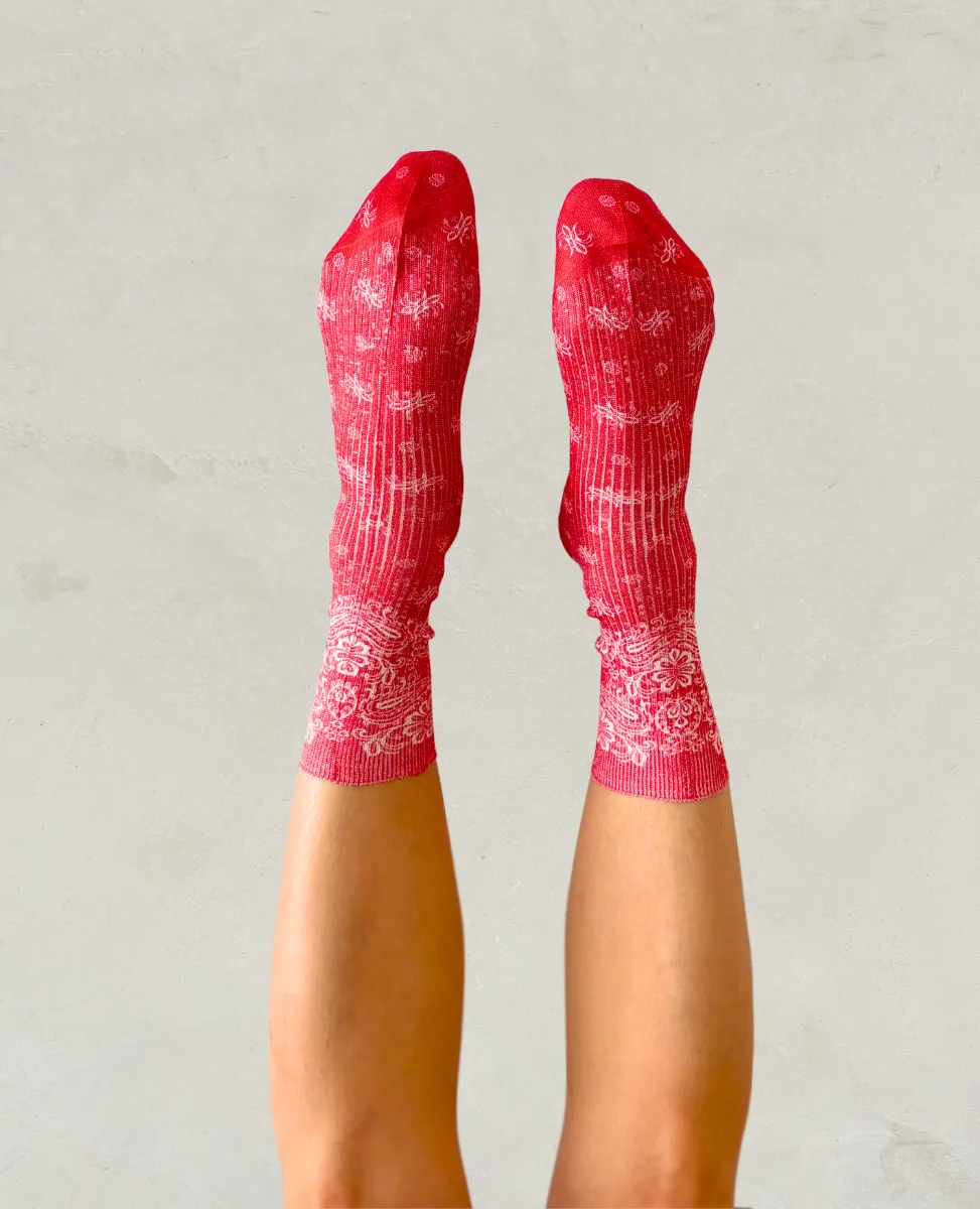 Maria La Rosa 'Bahia' Silk Socks sold by COCLICO product image thumbnail 2