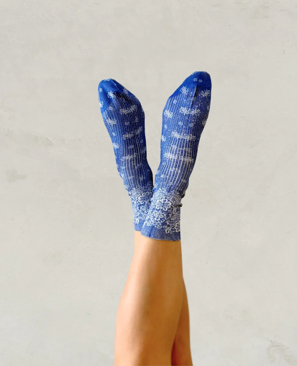 Maria La Rosa 'Bahia' Silk Socks sold by COCLICO