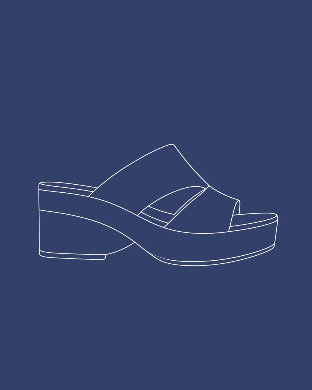 WHOLESALE Lessing Platform Sandal sold by COCLICO product image thumbnail 3