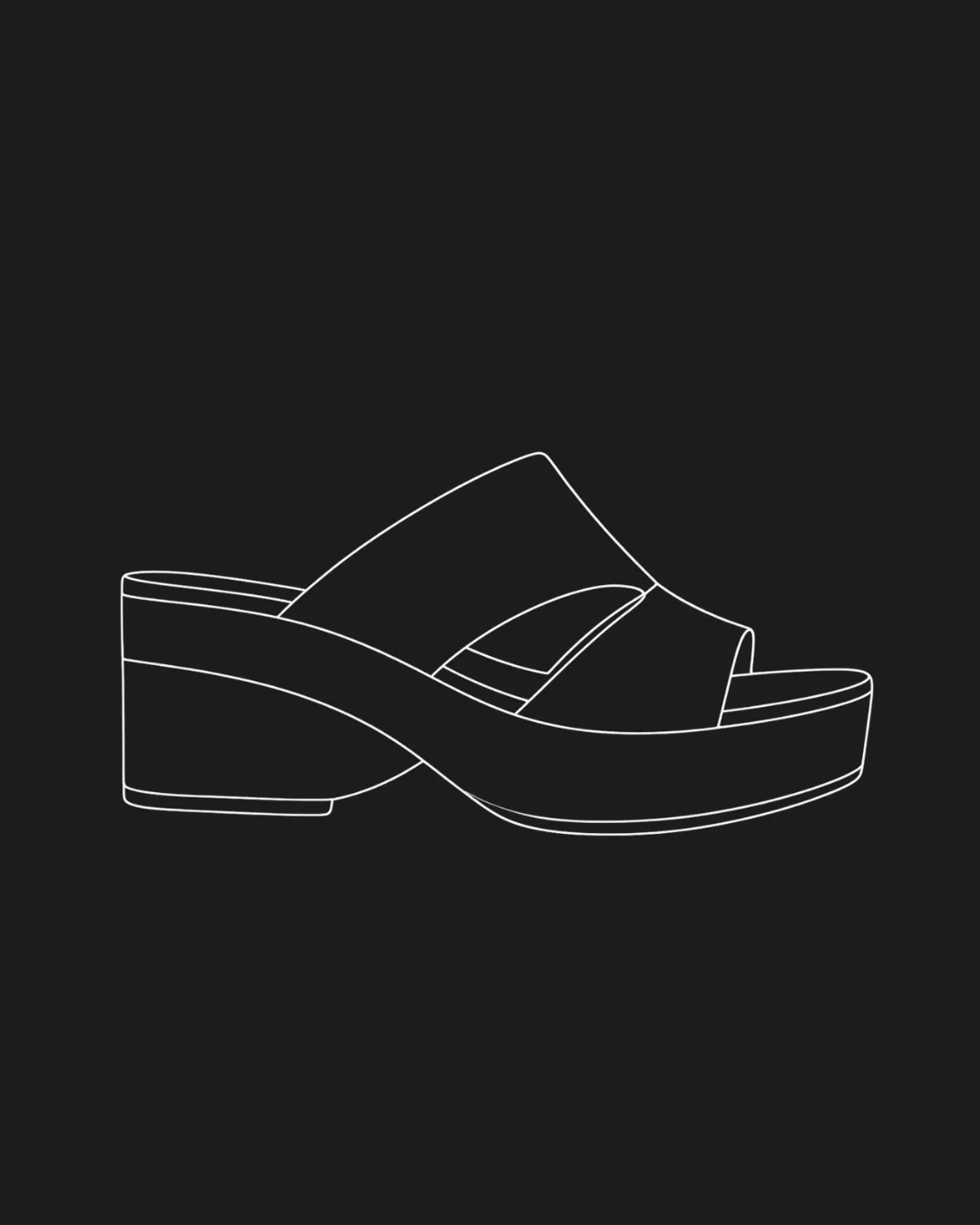WHOLESALE Lessing Platform Sandal sold by COCLICO