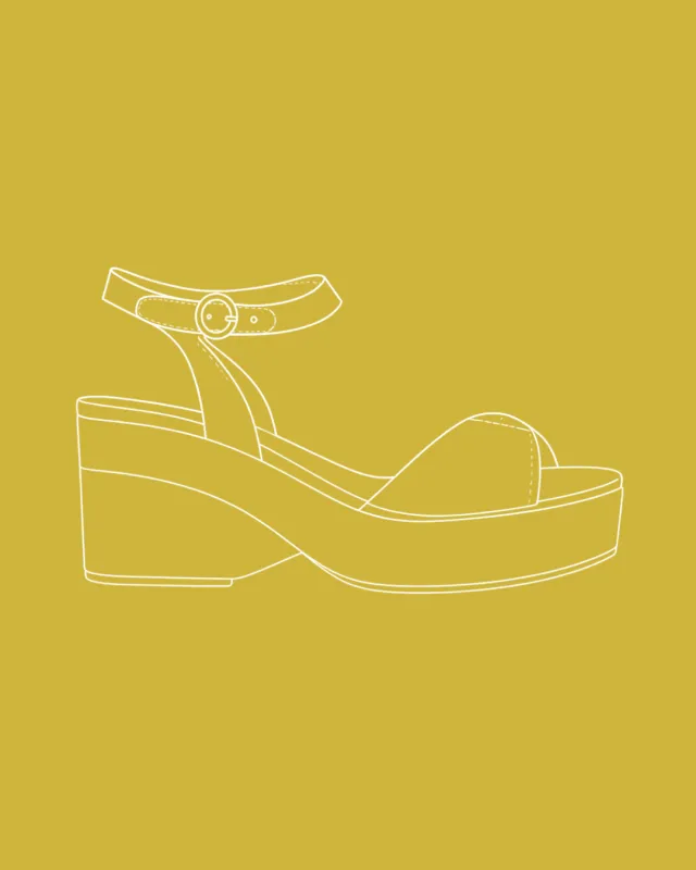 WHOLESALE L'eclisse Platform Sandal made by COCLICO