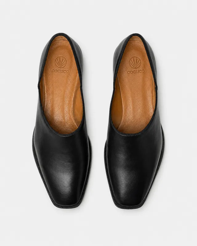 Archive Sale - Jackie Loafer Ajax Black made by COCLICO