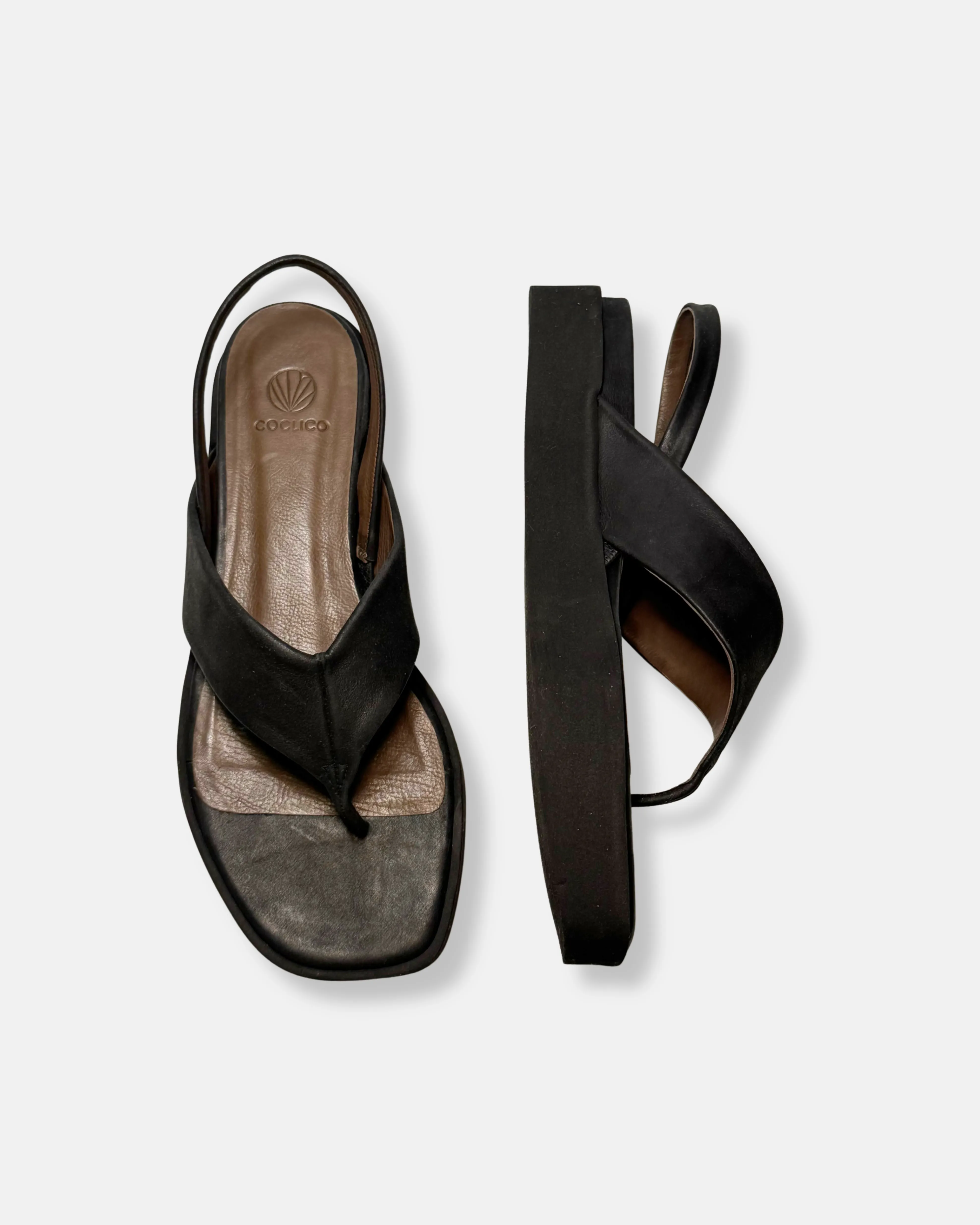 Archive Sale - Iryna Sandal 3.0 Black sold by COCLICO