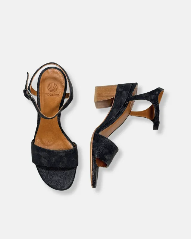 Archive Sale - Ingrid Heel Black made by COCLICO