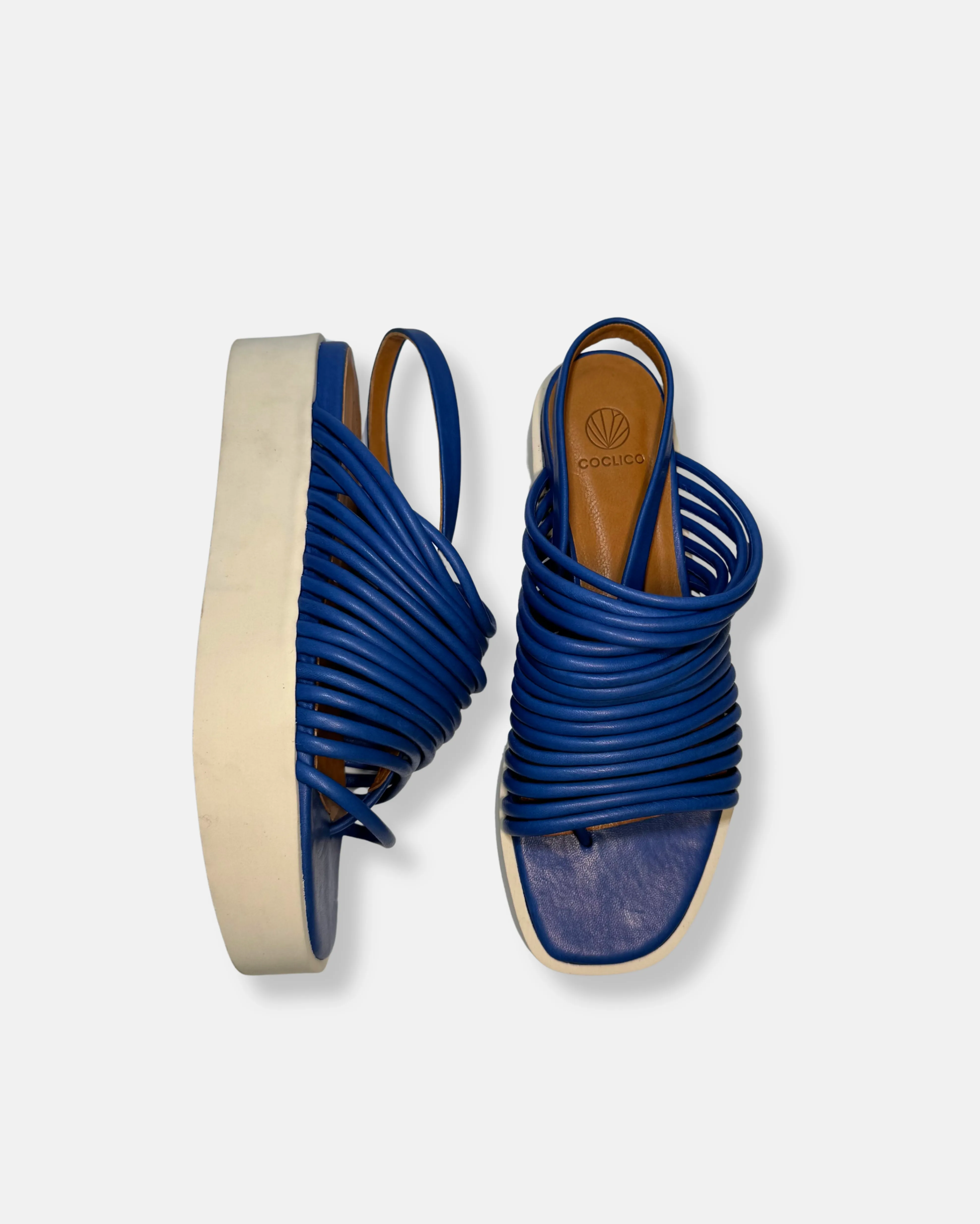 Archive Sale - Ivette Sandal Blu Estate sold by COCLICO