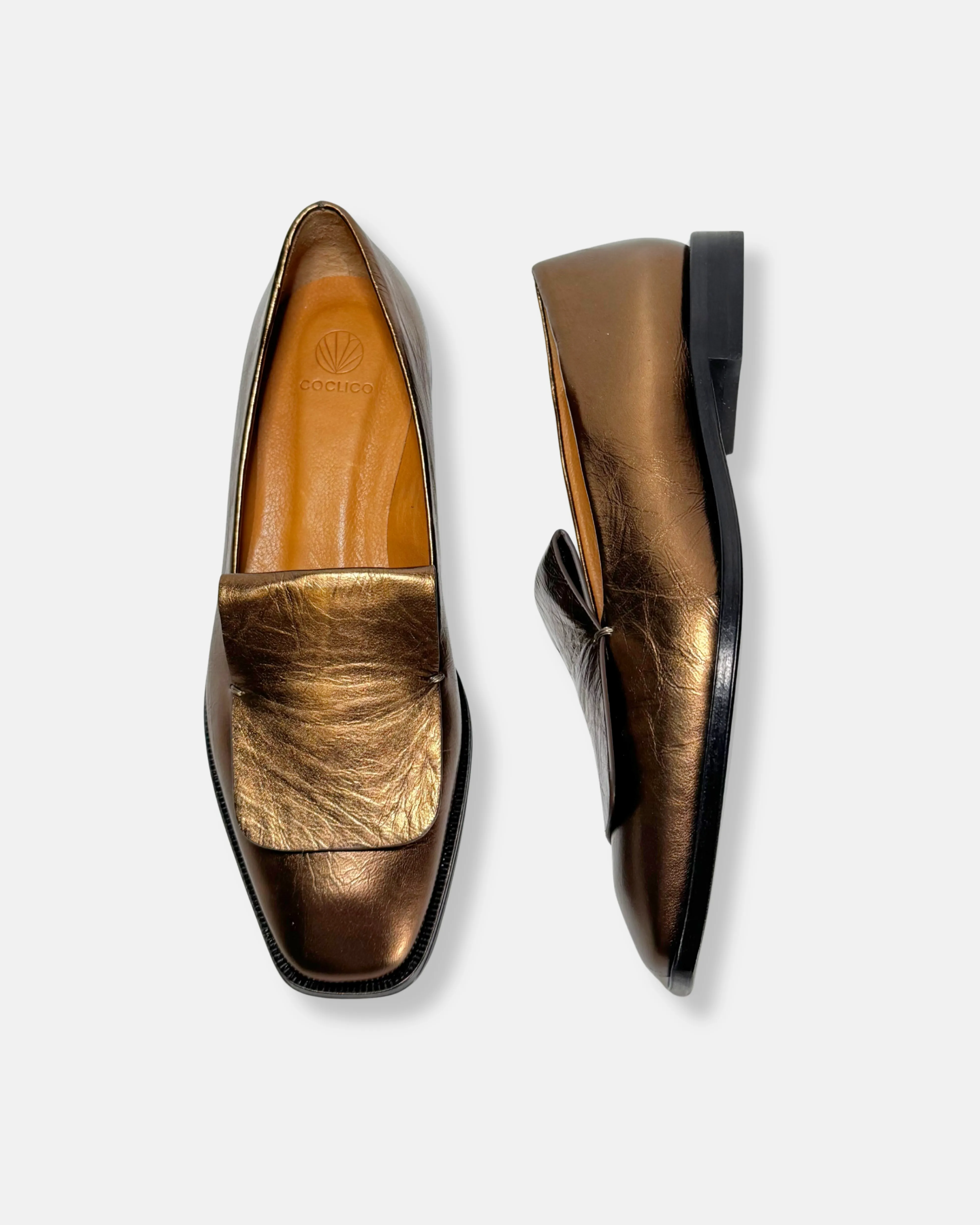 Archive Sale - Jane Loafer Bronze sold by COCLICO