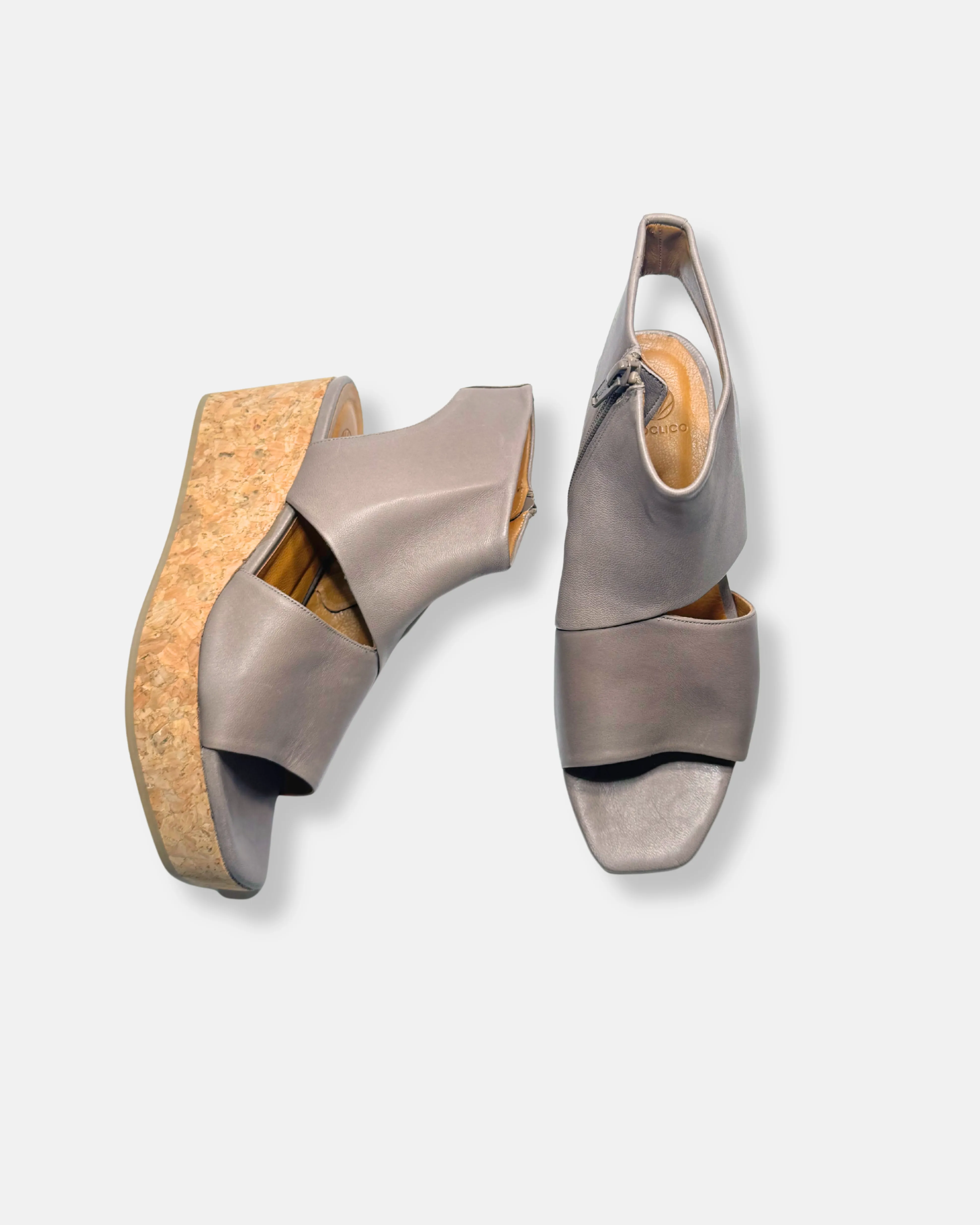 Archive Sale - Marcy Wedge Sandal Mousse sold by COCLICO