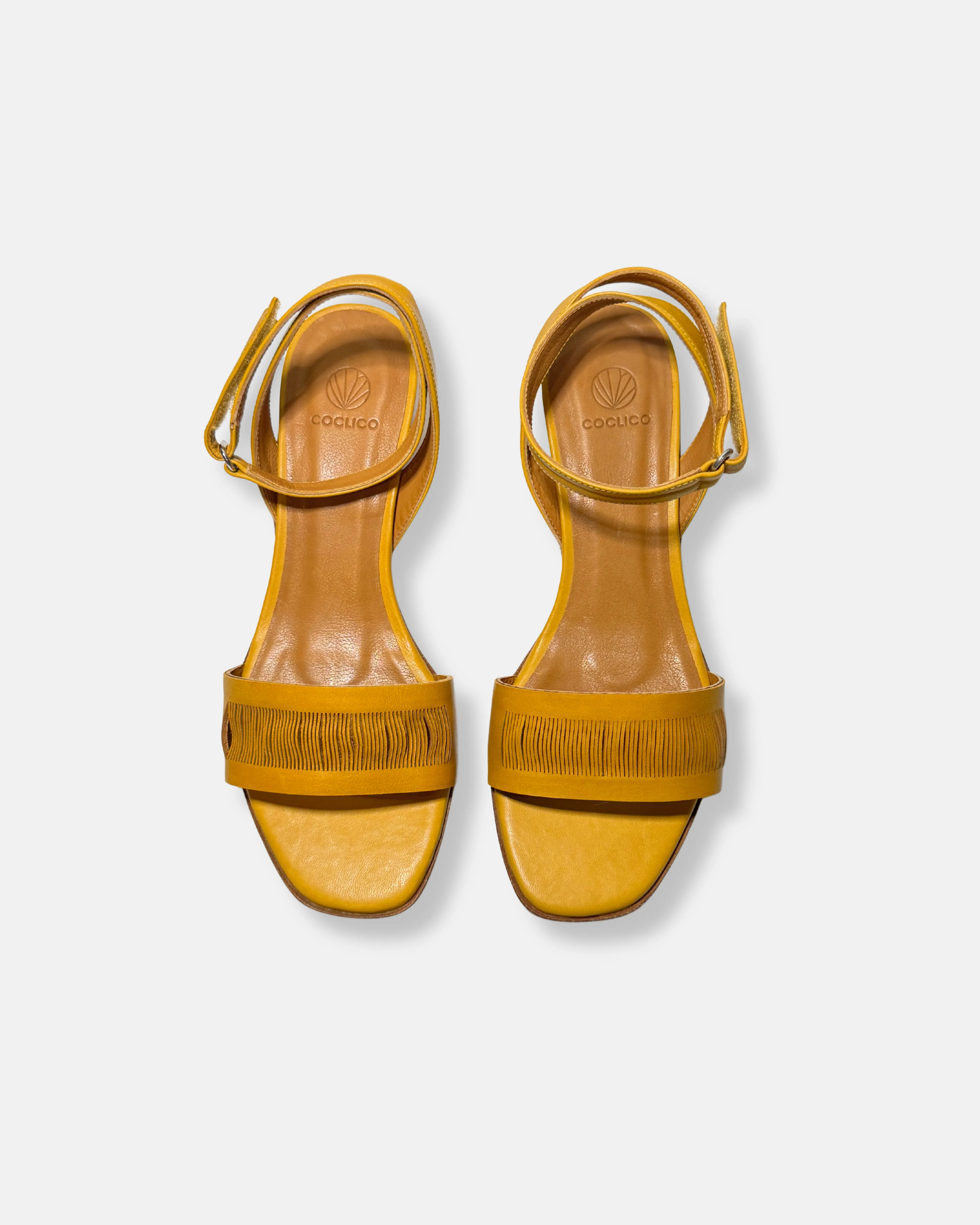 Archive Sale - Odell Wedge Sandal Ambra sold by COCLICO product image thumbnail 2