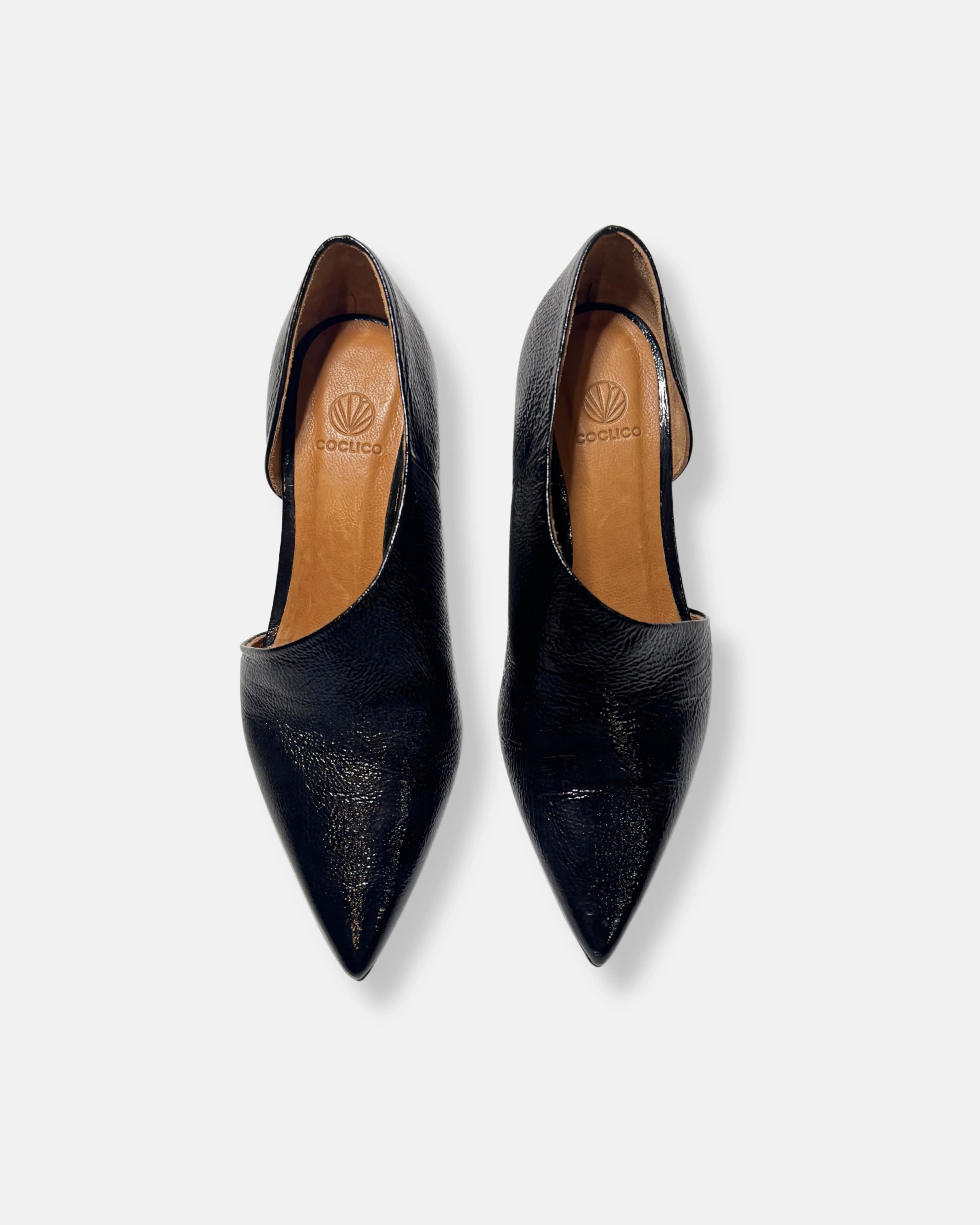 Archive Sale - Passion Demi D'Orsay Black Patent sold by COCLICO