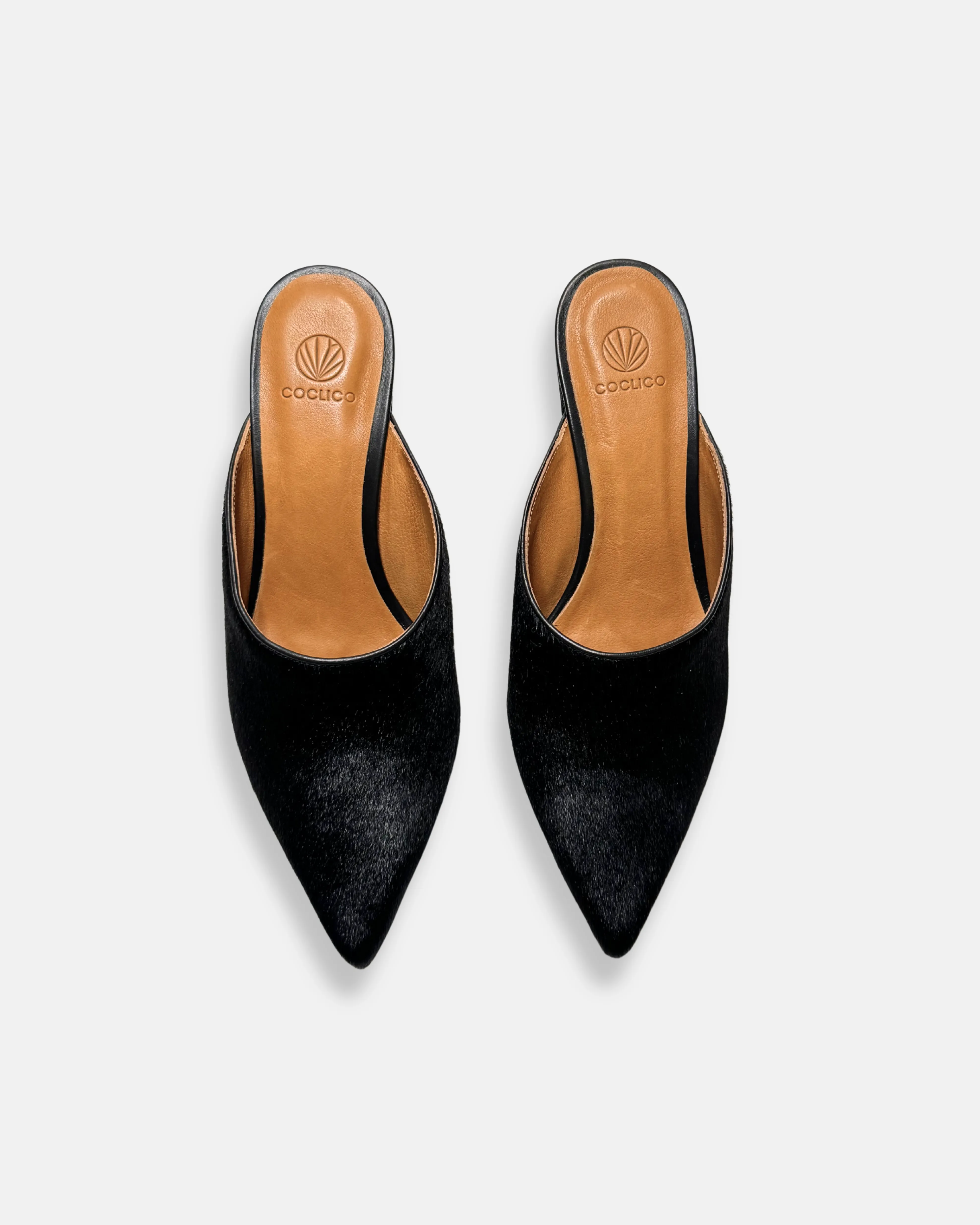 Archive Sale - Racer Wedge Heel Black Lux Hair sold by COCLICO product image thumbnail 2