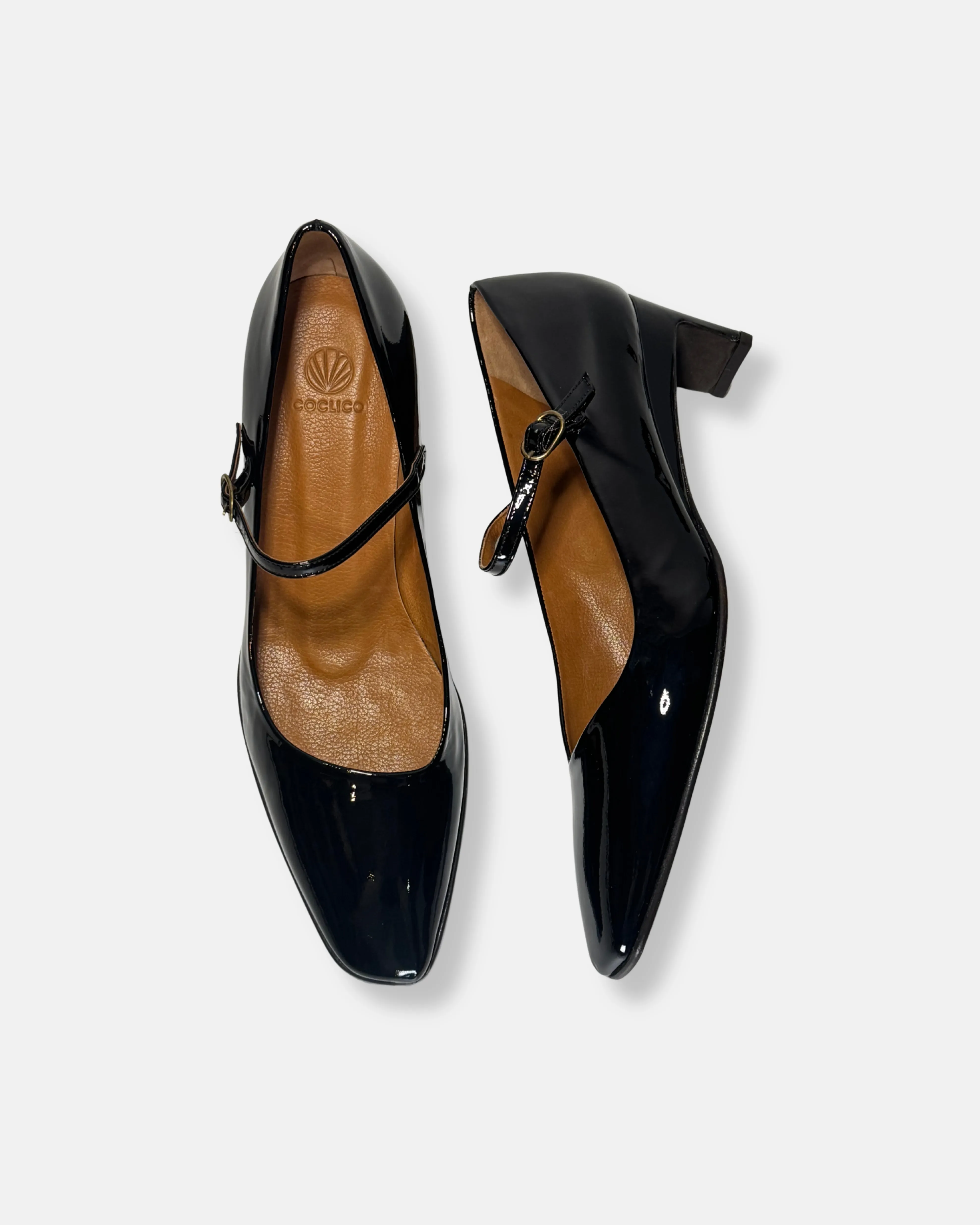 Archive Sale - Sass Mary-Jane Patent Black sold by COCLICO