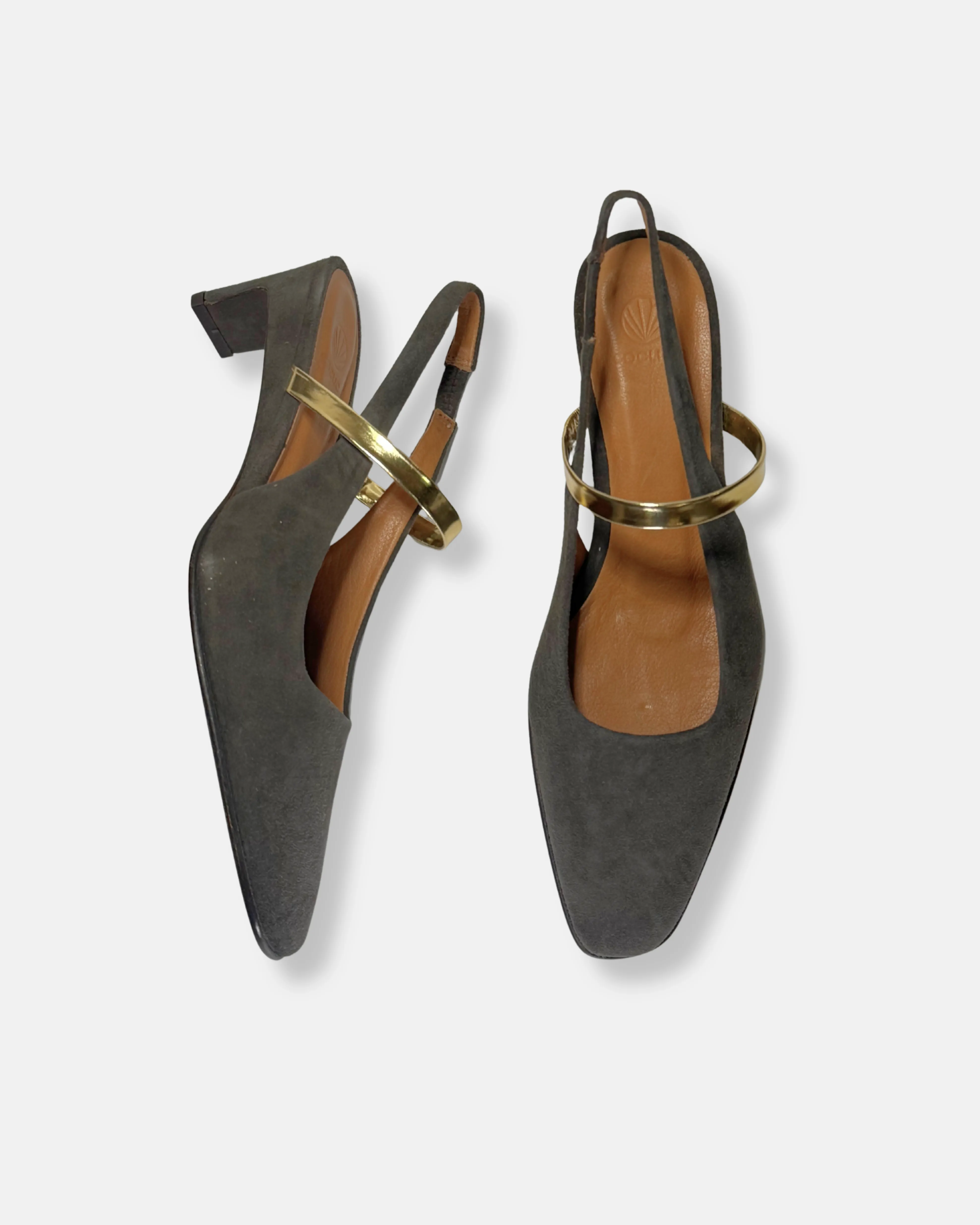 Archive Sale - Studio Slingback Pump Seal Brown sold by COCLICO product image thumbnail 2