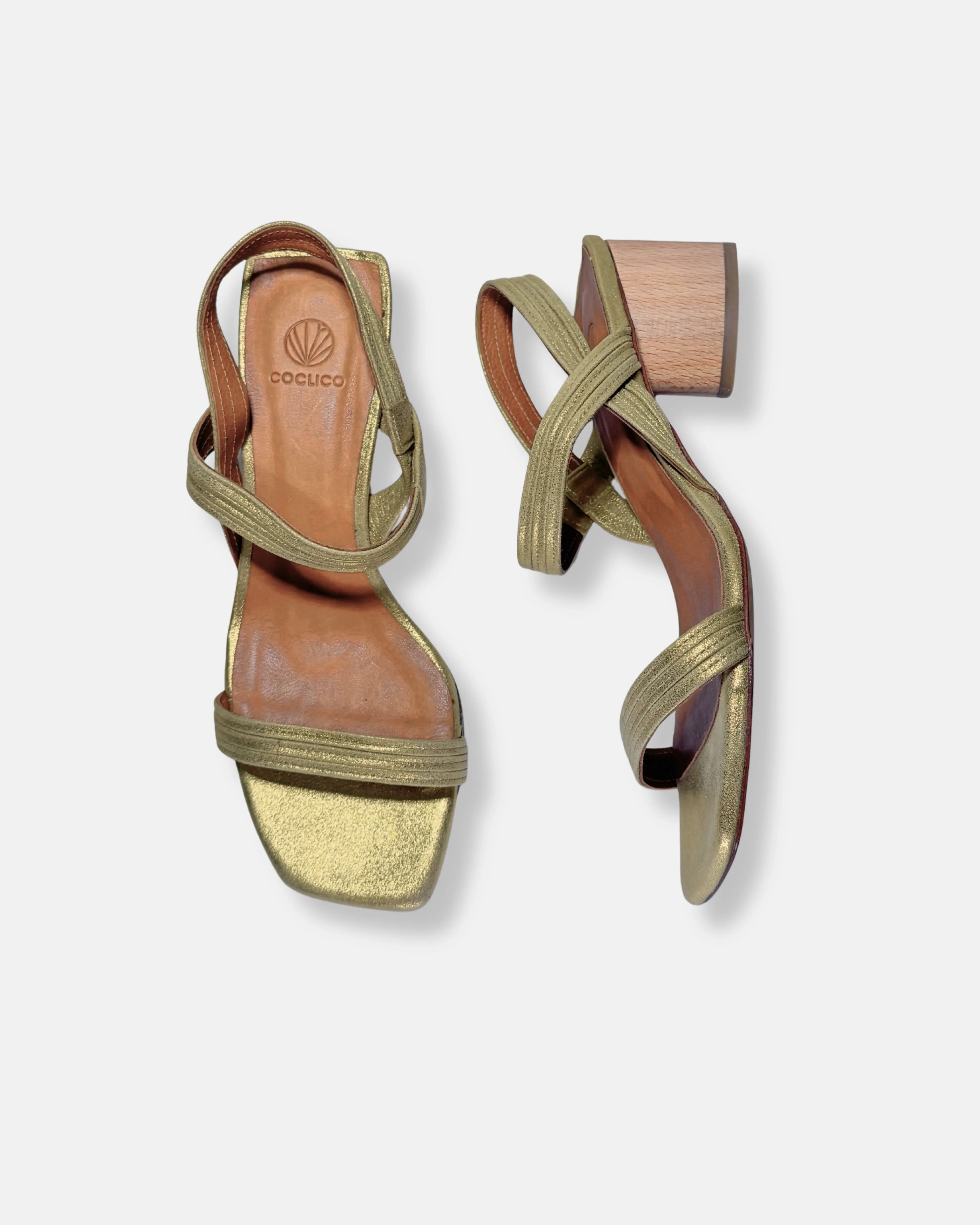 Archive Sale - Sterling Heeled Sandal Oro Italiano sold by COCLICO product image thumbnail 2