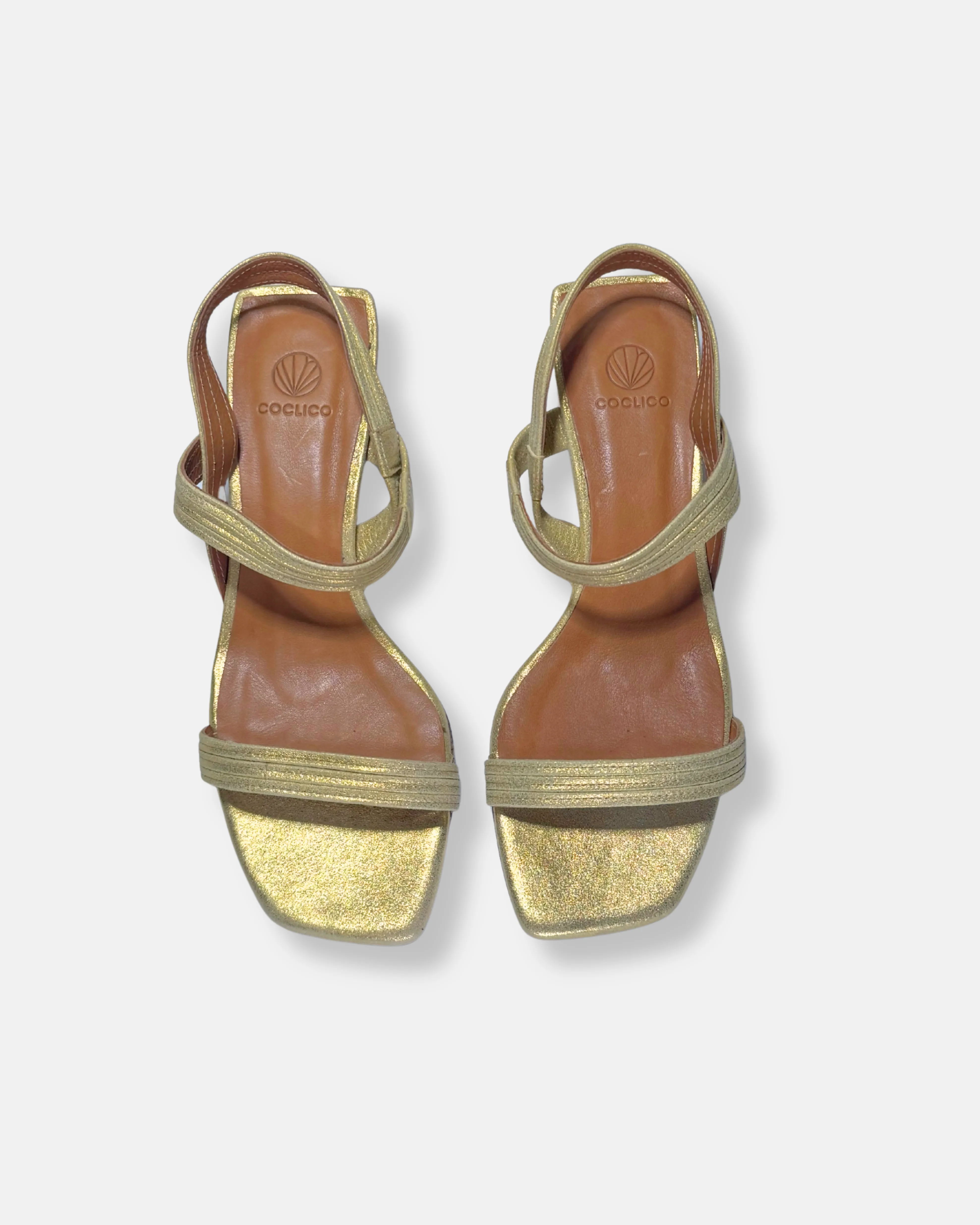 Archive Sale - Sterling Heeled Sandal Oro Italiano sold by COCLICO