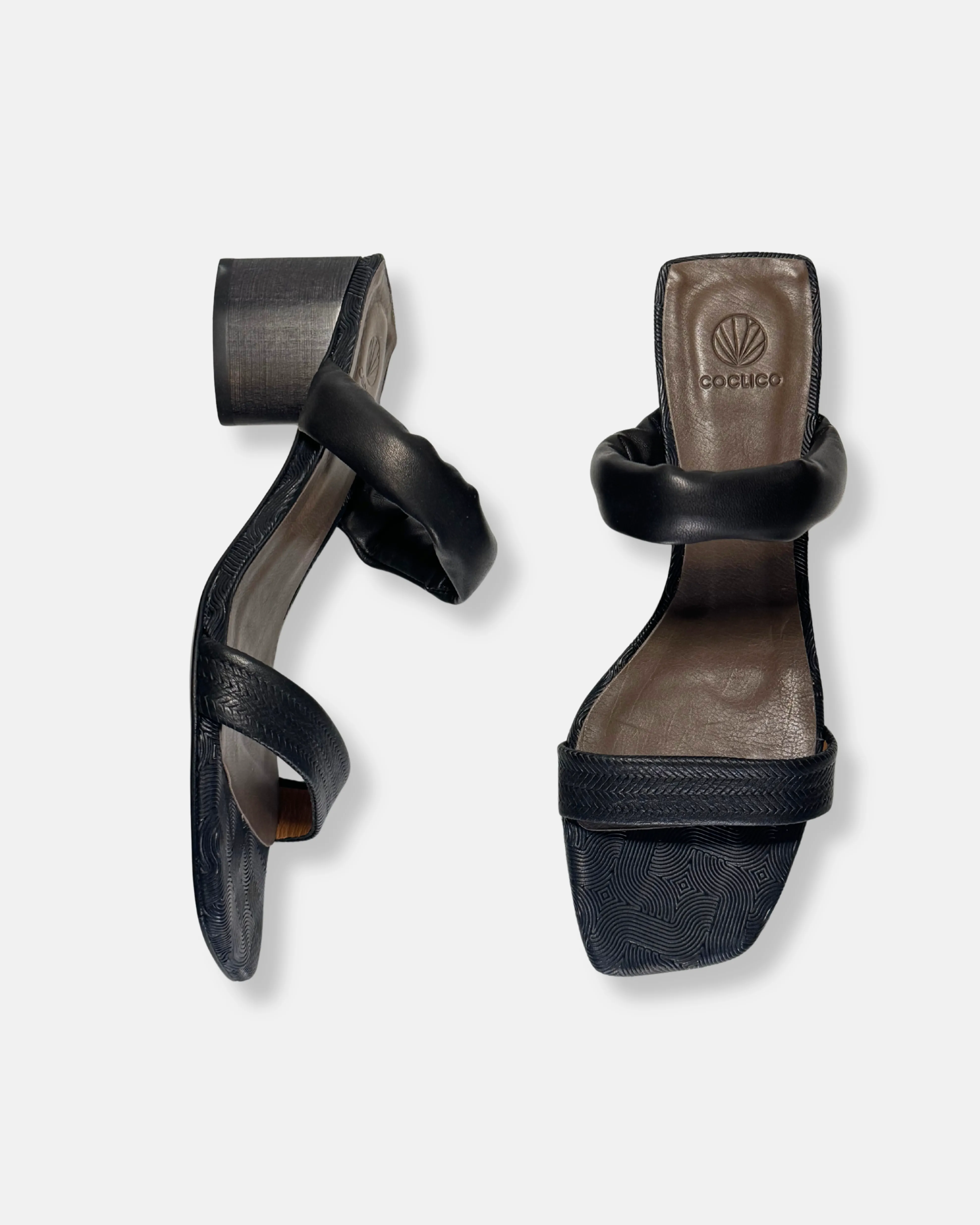 Archive Sale - Sofiya Heeled Sandal Black sold by COCLICO