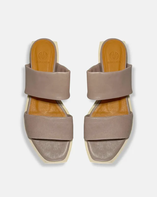 Archive Sale - Seaview Platform Sandal Mousse made by COCLICO