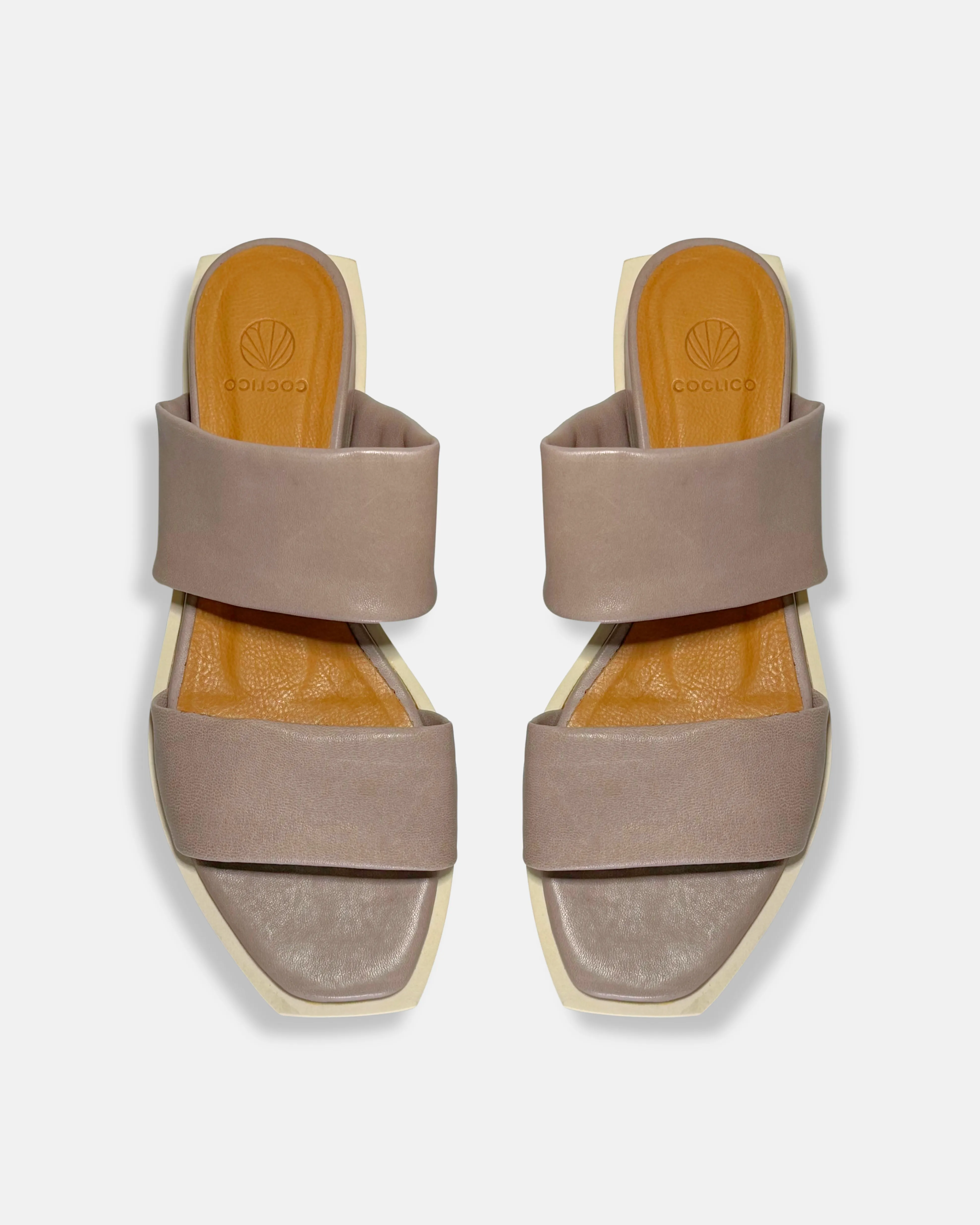 Archive Sale - Seaview Platform Sandal Mousse sold by COCLICO